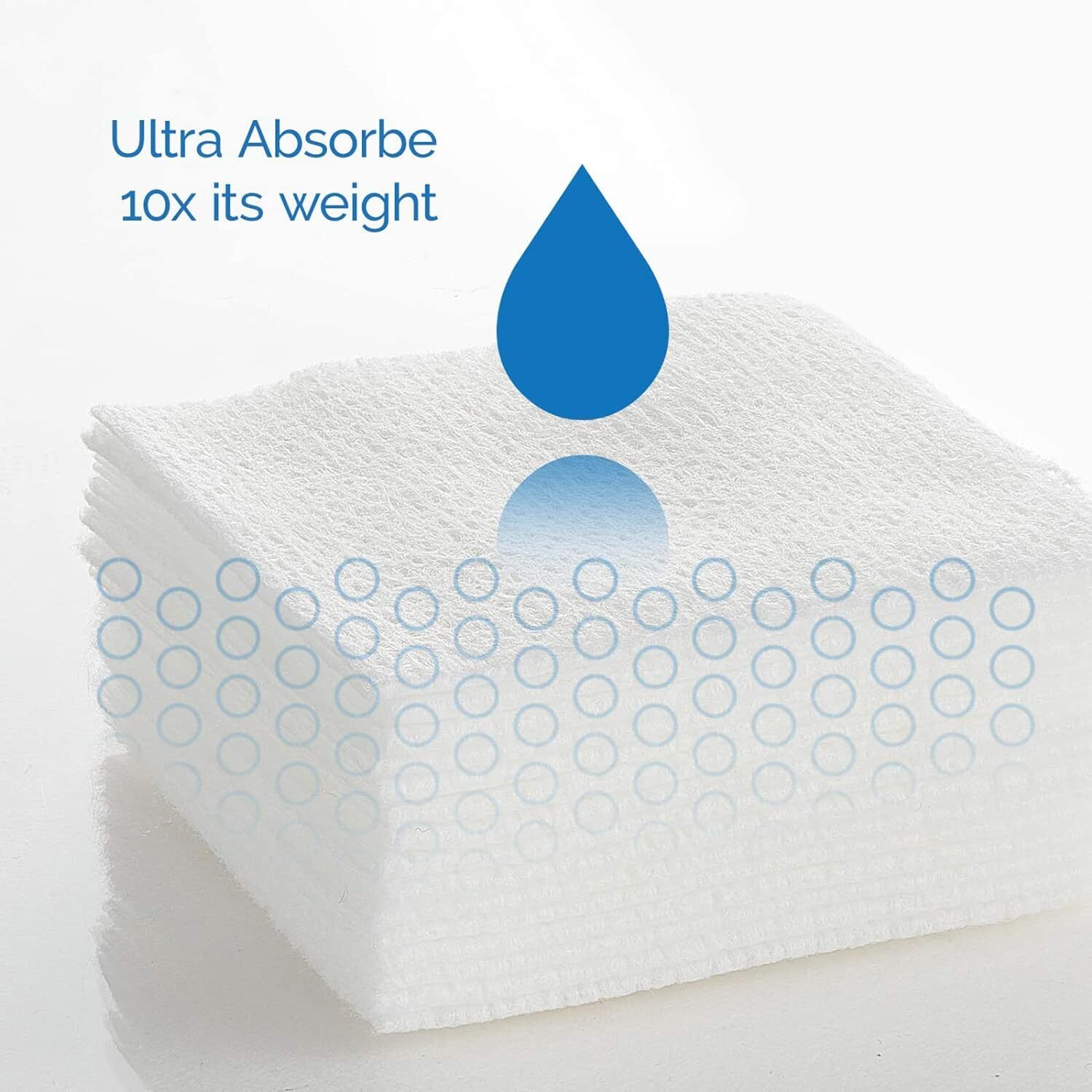 200/Bag JMU Dental 4-Ply Non-Woven Sponges Gauze Pads Non-Sterile Size 4″ x 4″