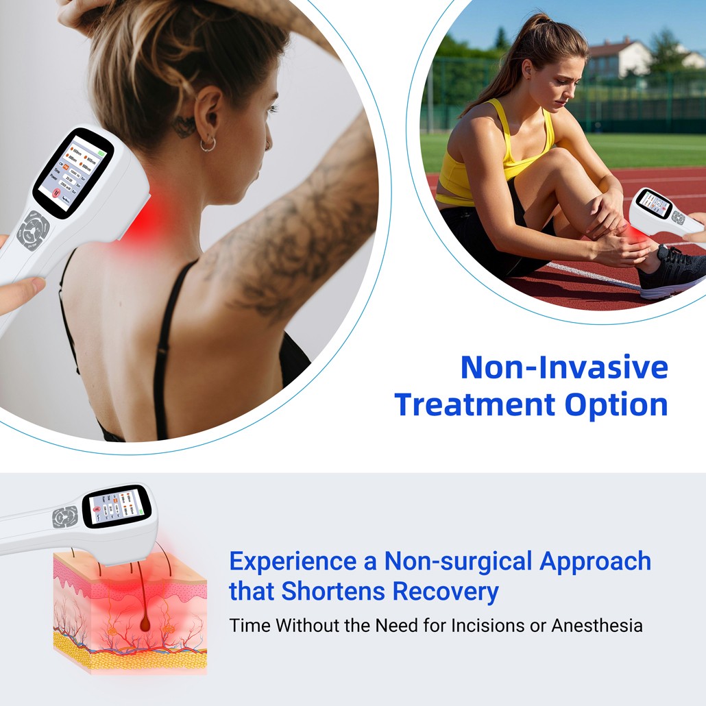 2500mW Cold Laser Therapy Device for Joints Muscle Pain Relief 650/808/905/980nm