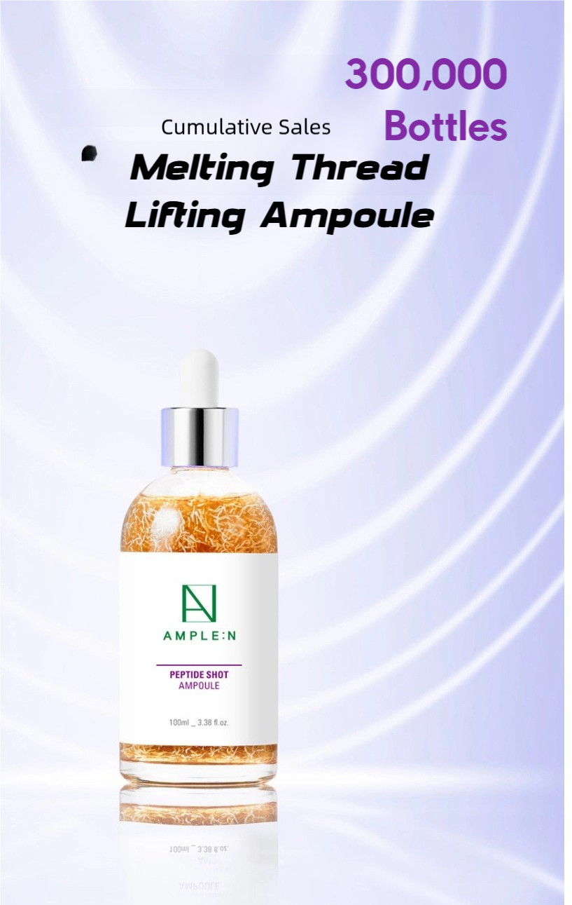 Ample N Peptide Shot Ampoule 100ml [ Thread Lifting **Effect Serum** ] K-Beauty