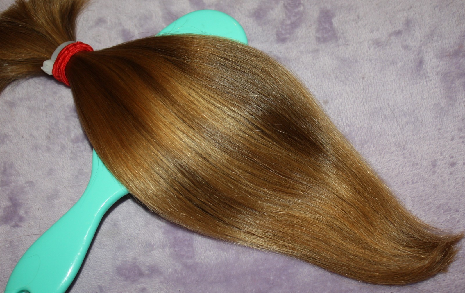 HAIR REBORN WIG 13 IN 3.2oz BABYFINE & SILKY BLONDE BLENDS PONYTAIL F91