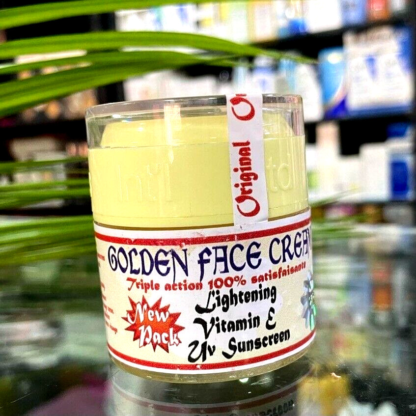 Authentic Golden Face Cream with Vit E & sunscreen (Buyer Beware of Fake)