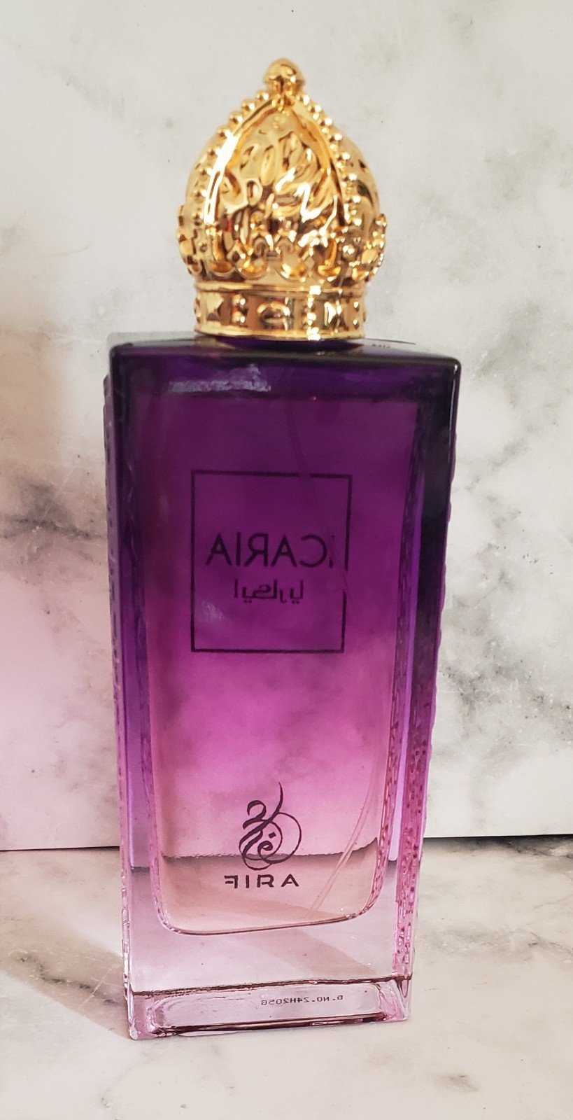 Icaria United Arab Emirates Arif 3.4 Fl oz 100ml Eau Du Parfum NEW Purple Gold