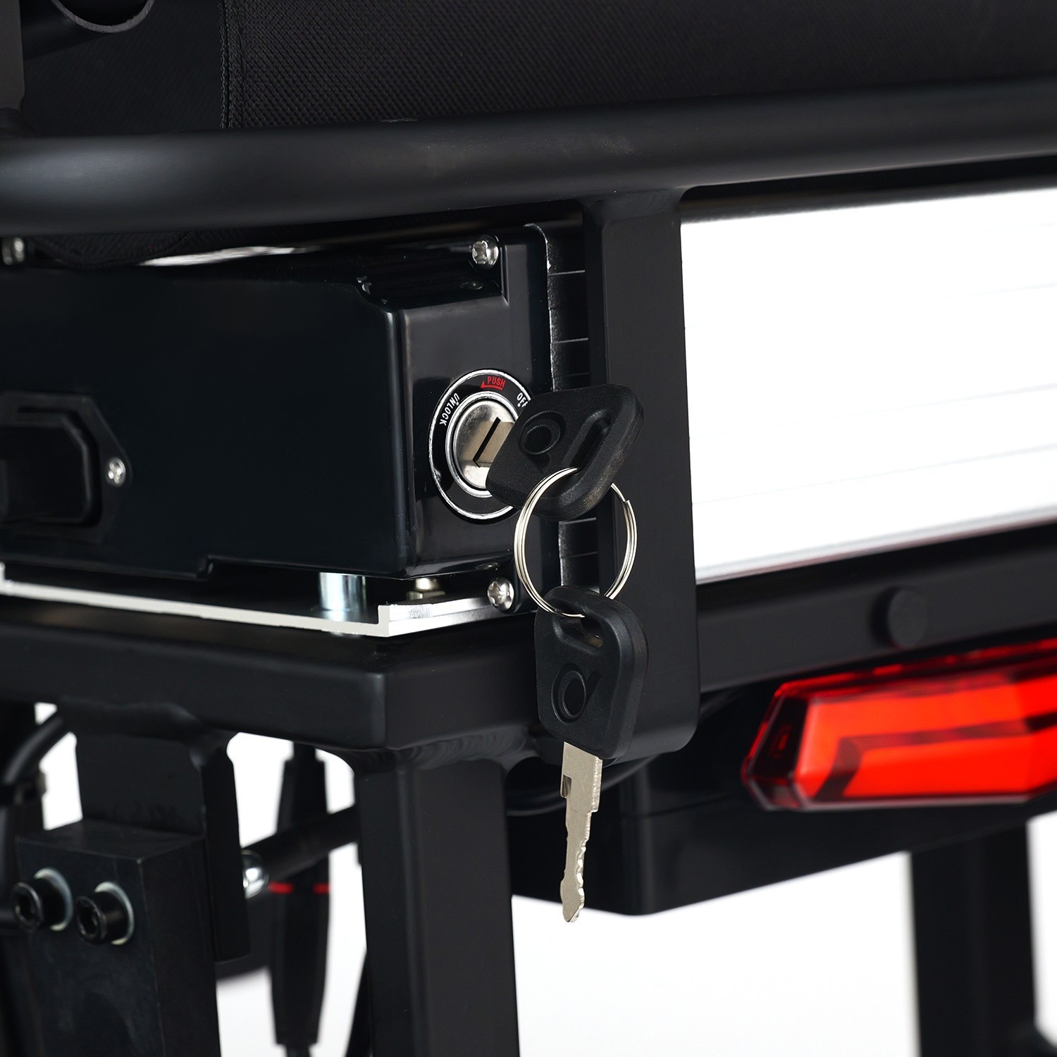 Three-Wheel Foldable Scooter Electric Adult, 3 Speed Adjustment Mobility Scooter