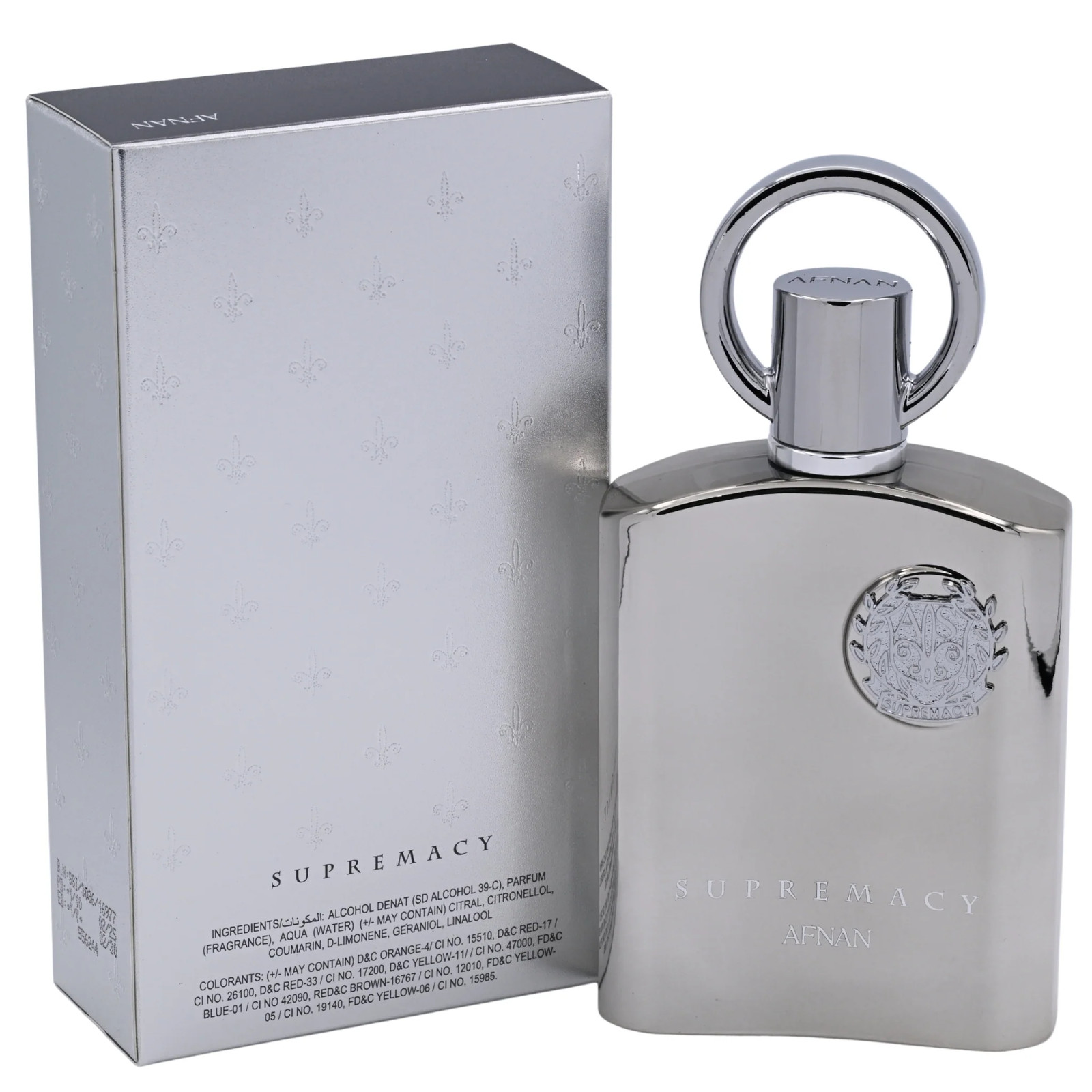 Supremacy Silver by Afnan cologne for men EDP 3.3 / 3.4 oz New in Box