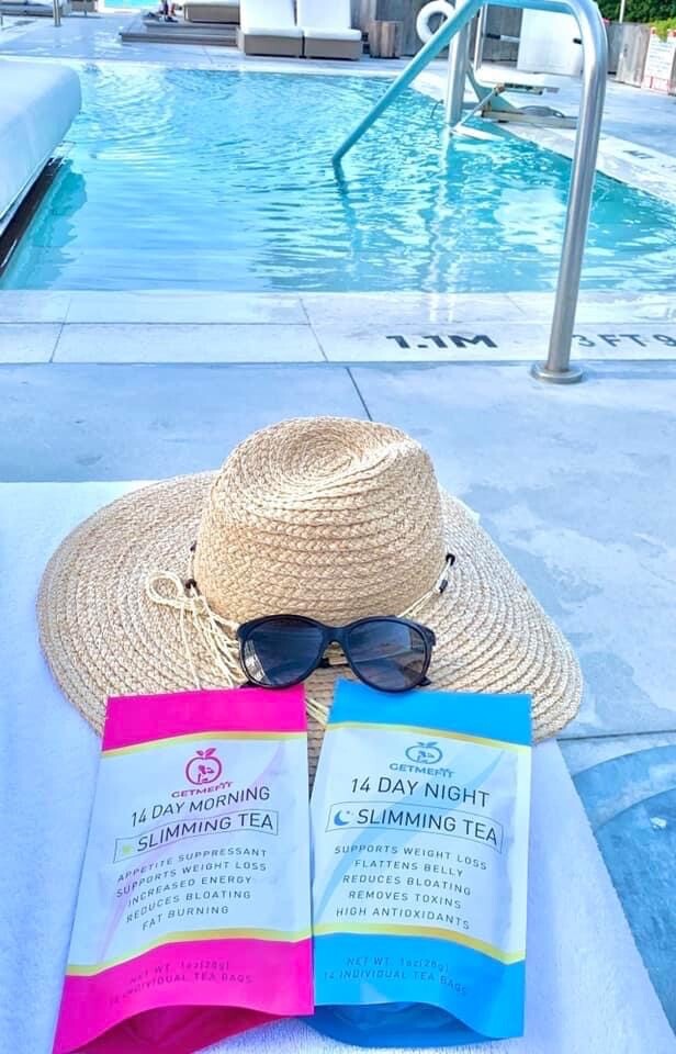 GetmefitUSA 14 days Slimming Tea Morning And Night Detox And Slimming