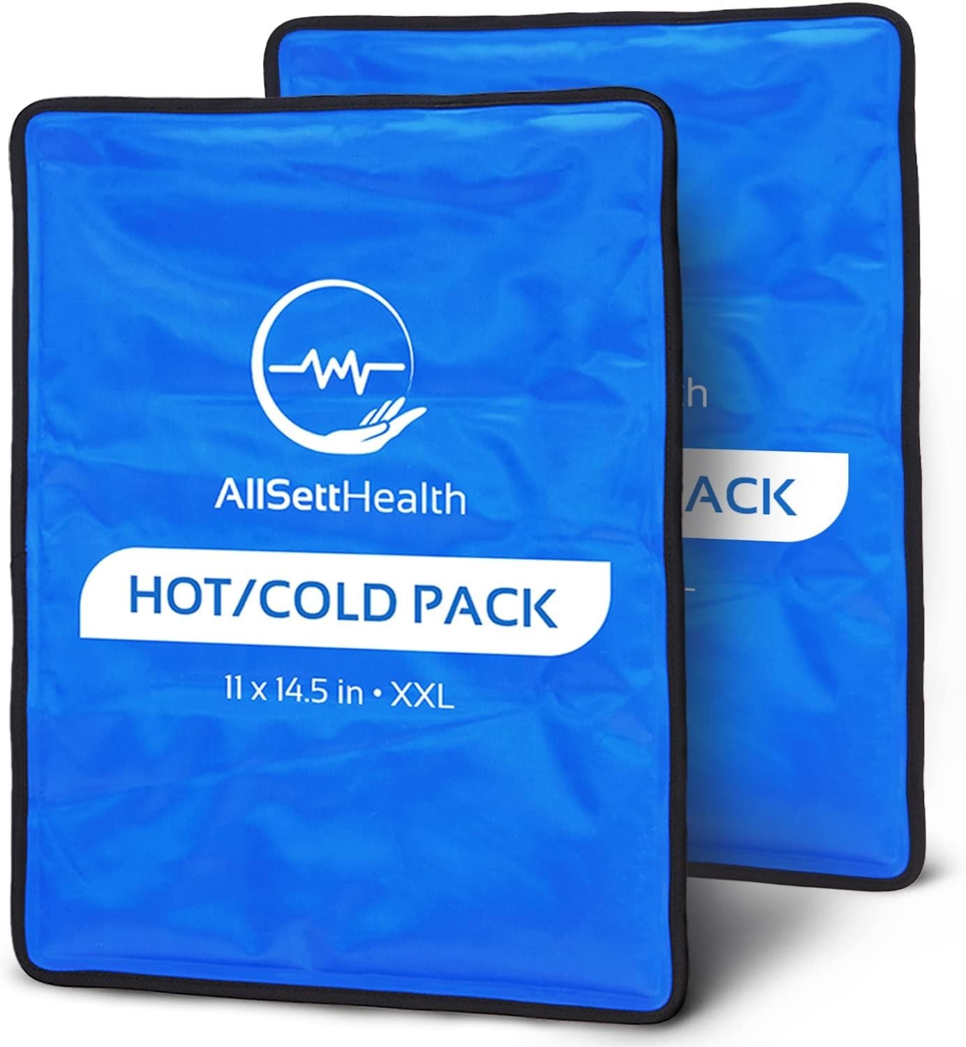 Flexible XL Gel Ice Pack Set – Hot & Cold Compress for Injury Recovery