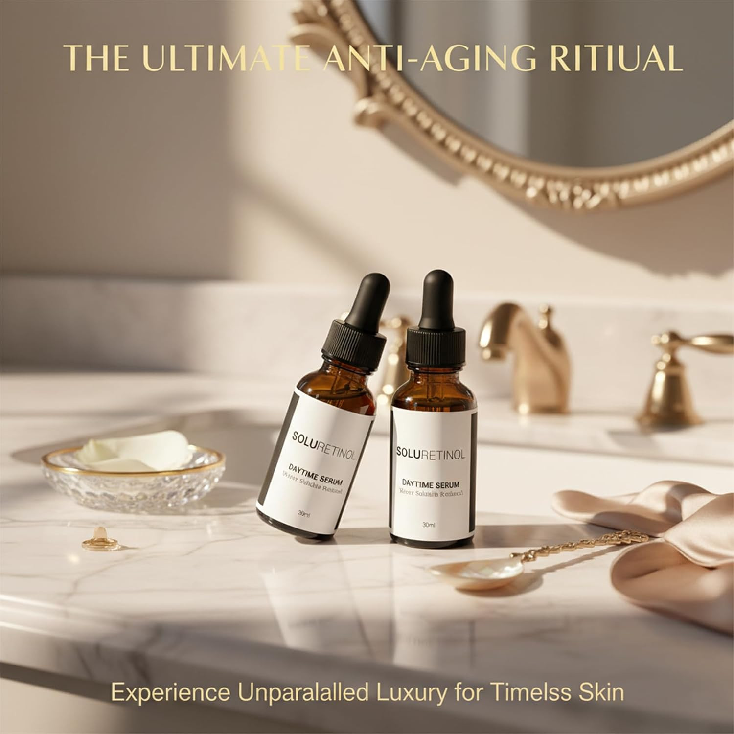 Soluretinol Advanced Wrinkle Serum,Skin Renewing Day And Night System