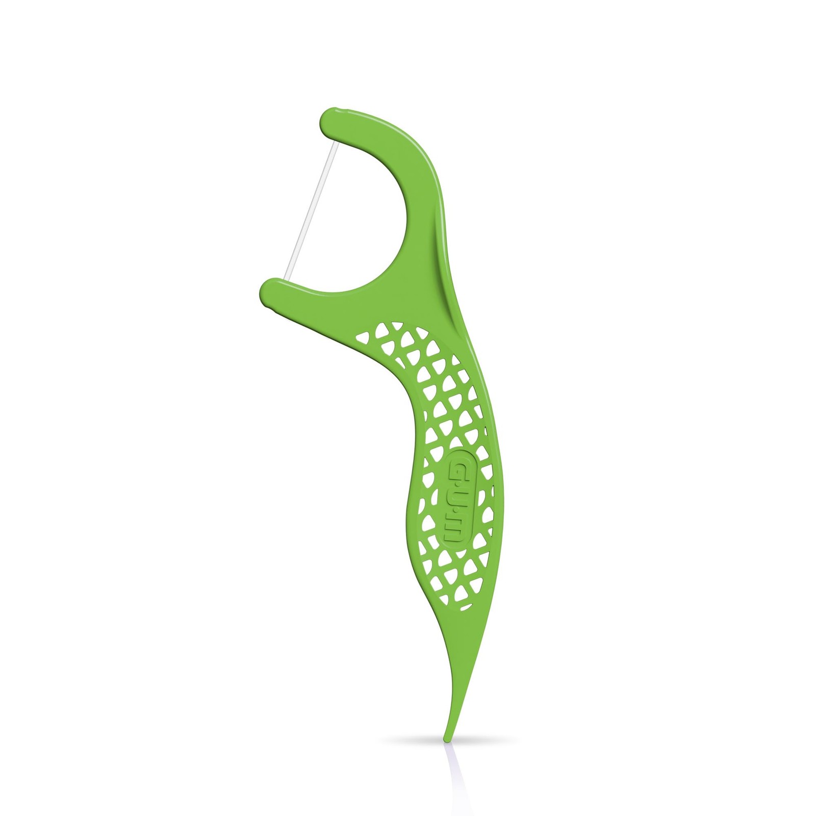 GUM Eco Clean Flosser Picks, Promotes Healthier 60 Count (Pack of 3), Green