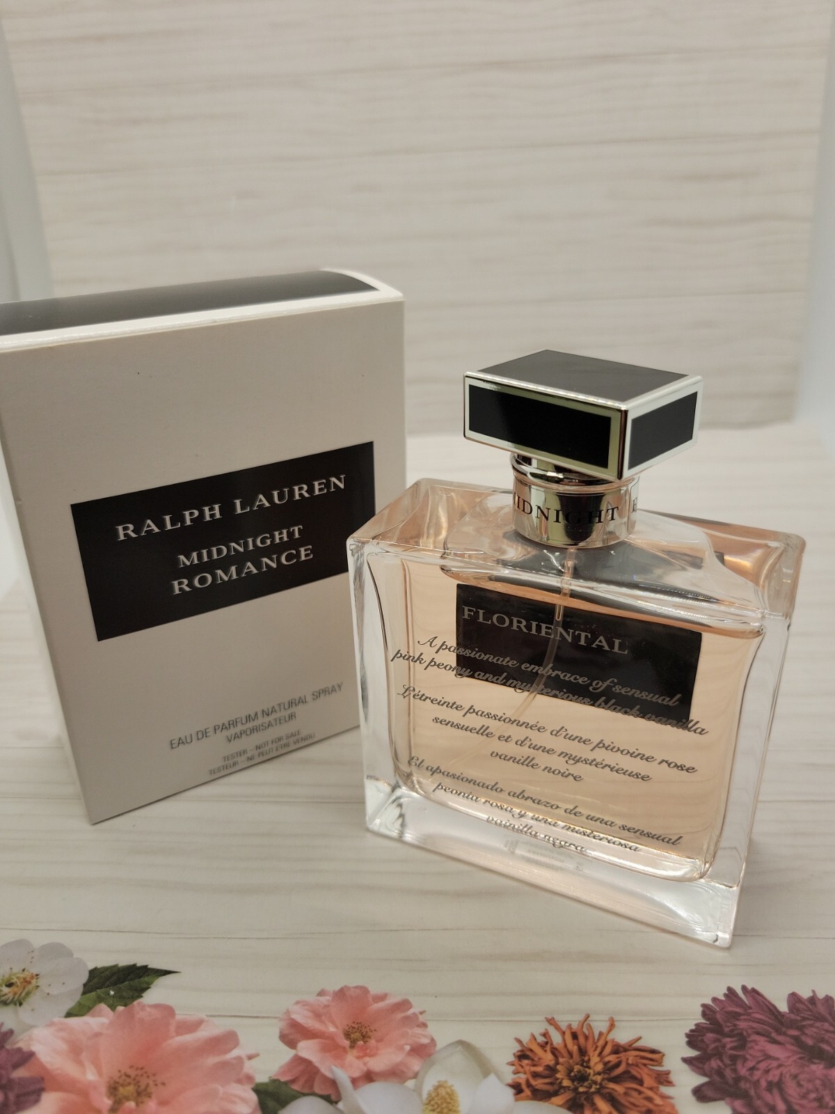 Midnight Romance by Ralph Lauren EDP Eau de Parfum Spray 3.4 oz Box as Show