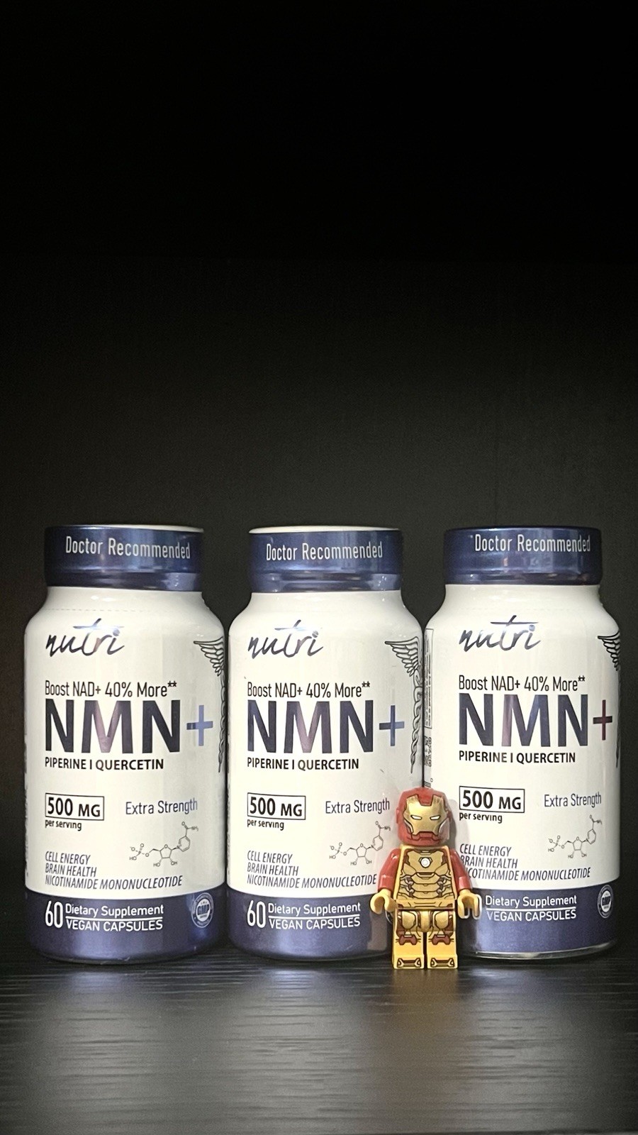 NEW Fresh Batch! Nutri NMN 500mg Extra Strength NAD+ Booster EXP 01/29
