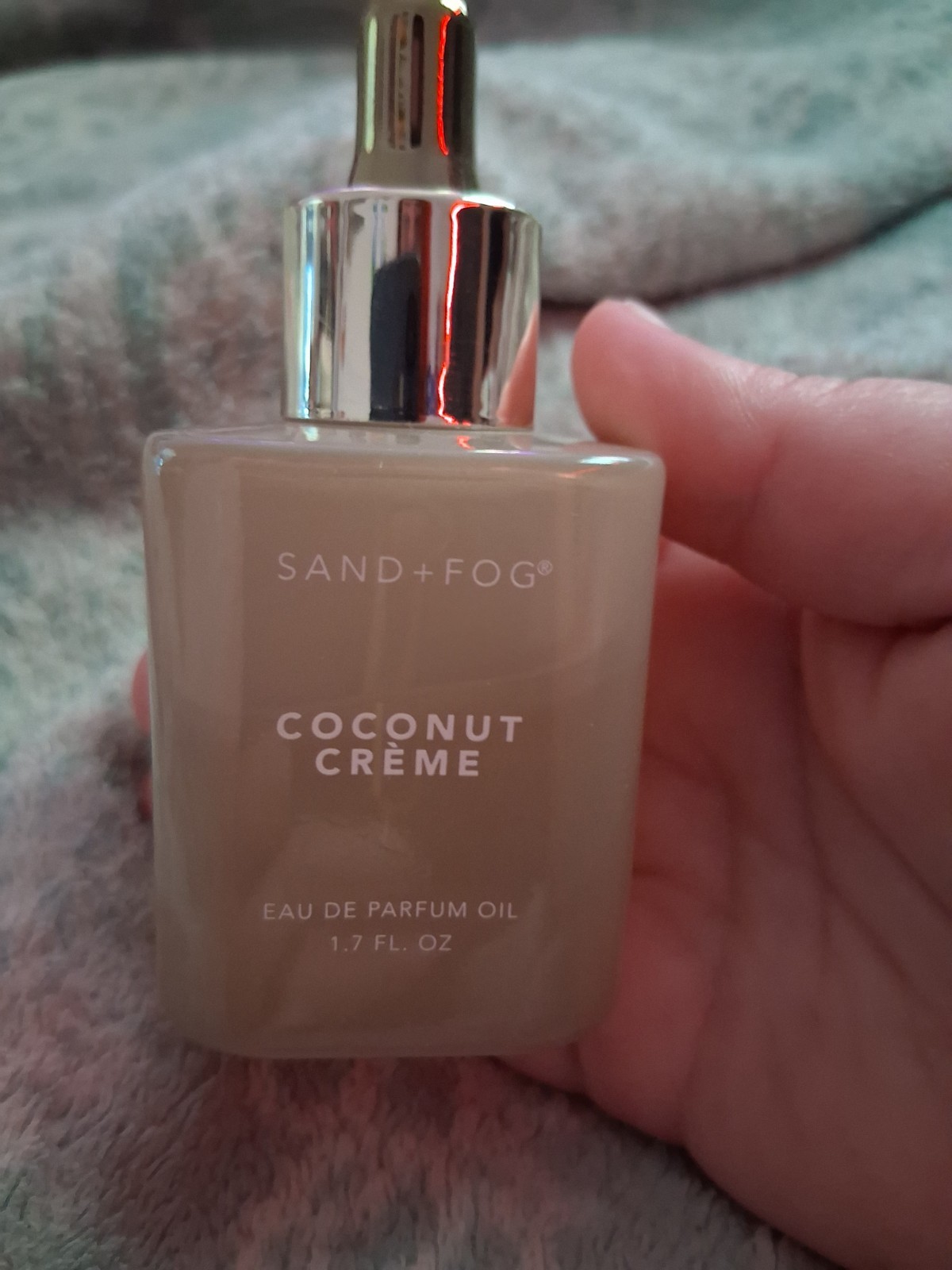 SAND+FOG Coconut Crème Eau de Parfum Oil, Coconut Scent, 1.7 fl oz