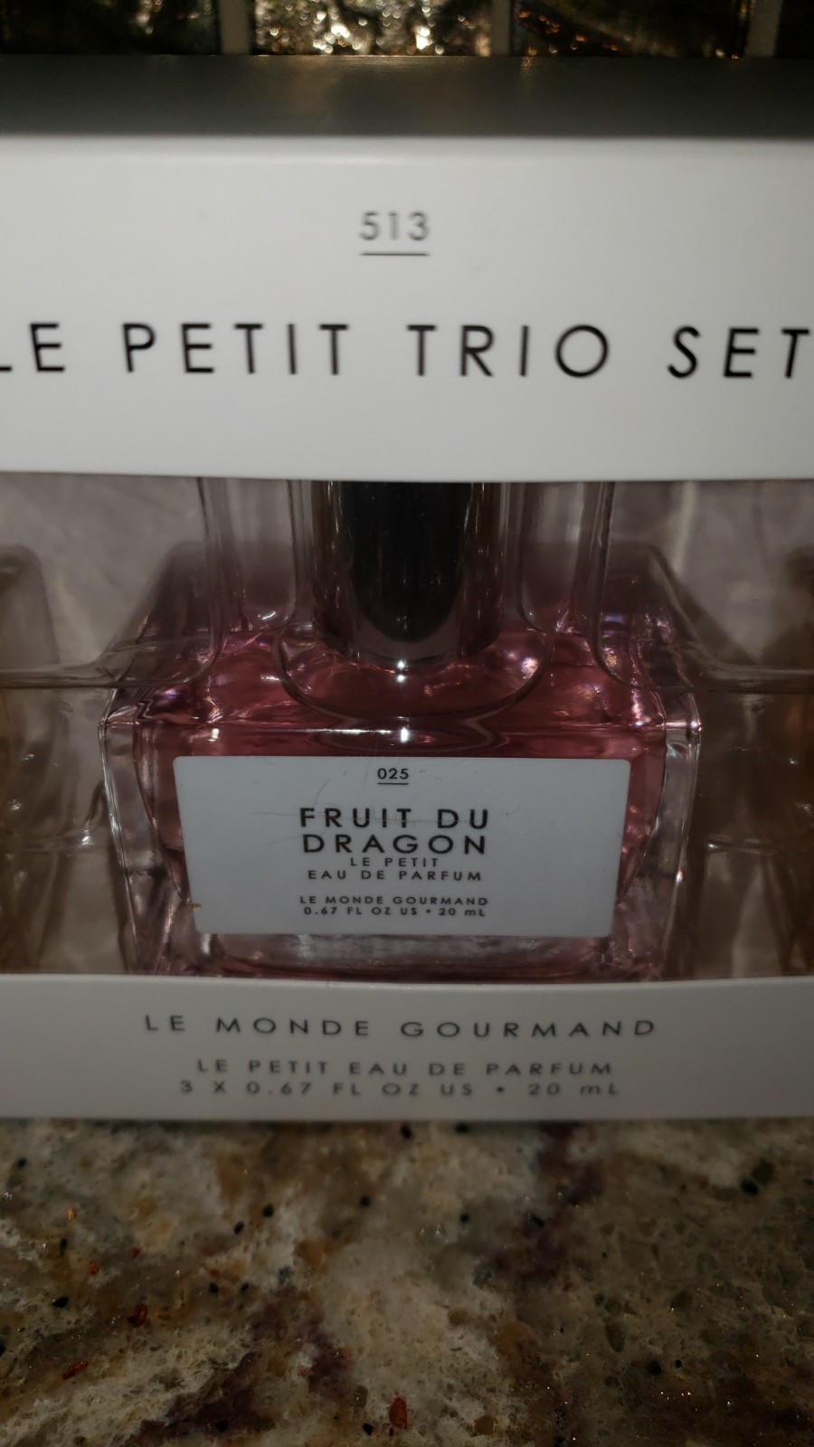 LE MONDE GOURMAND Le Petit Trio Gift Set Le Petit EDP Spray 3 X 0.67oz Each NIB