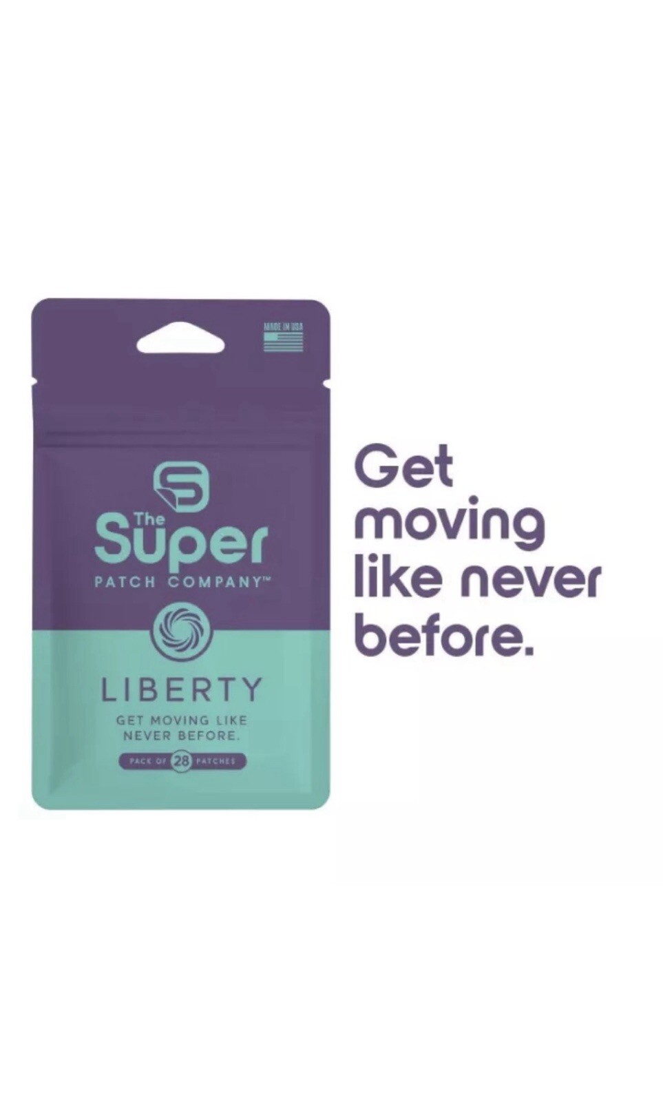 The Super Patch NEW 2.0 The Liberty Patch Pack of 30 Patches”Feel Stable Steady”
