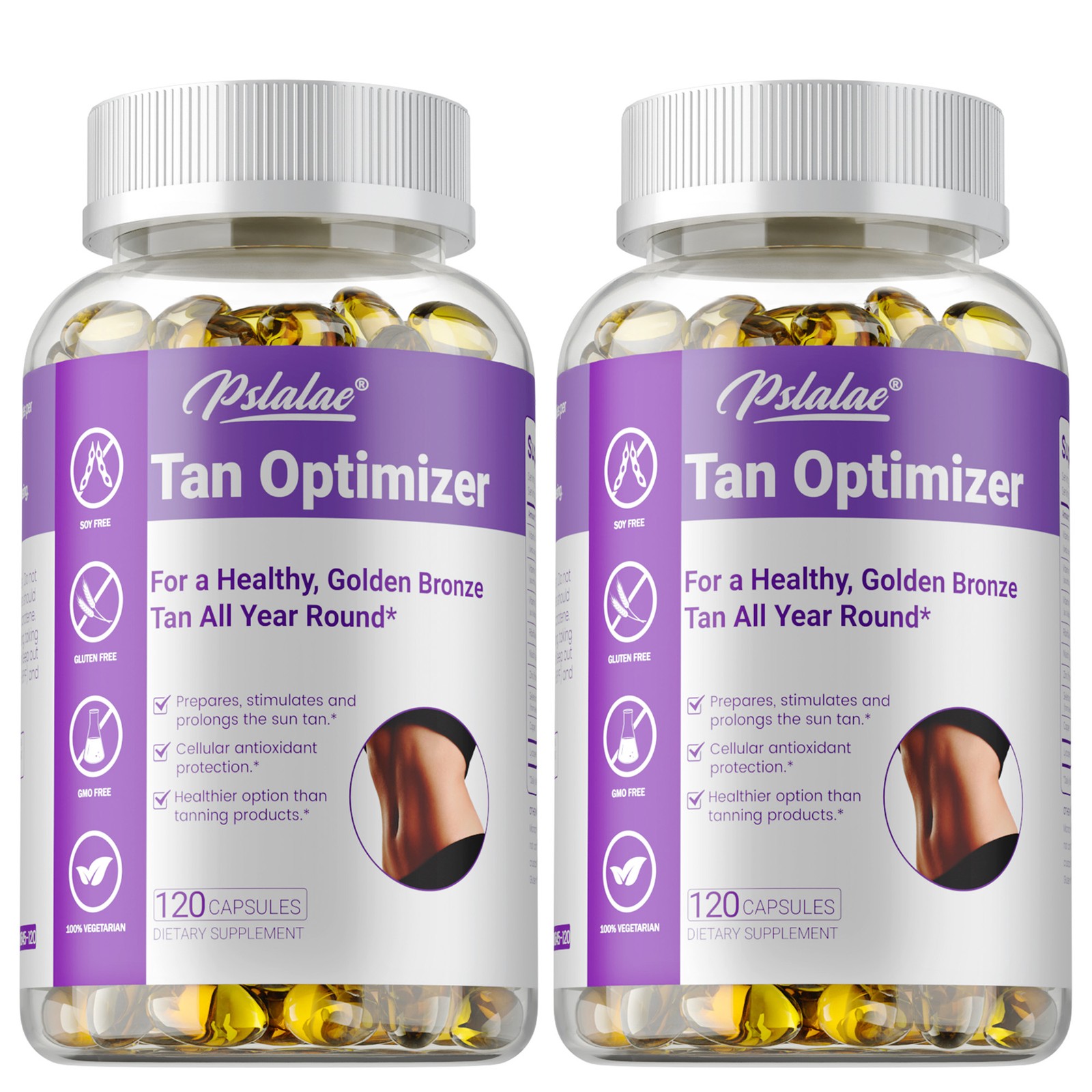 Tan Optimizer 240pcs – Natural Tanning,Improve Dryness and Roughness,Skin Health