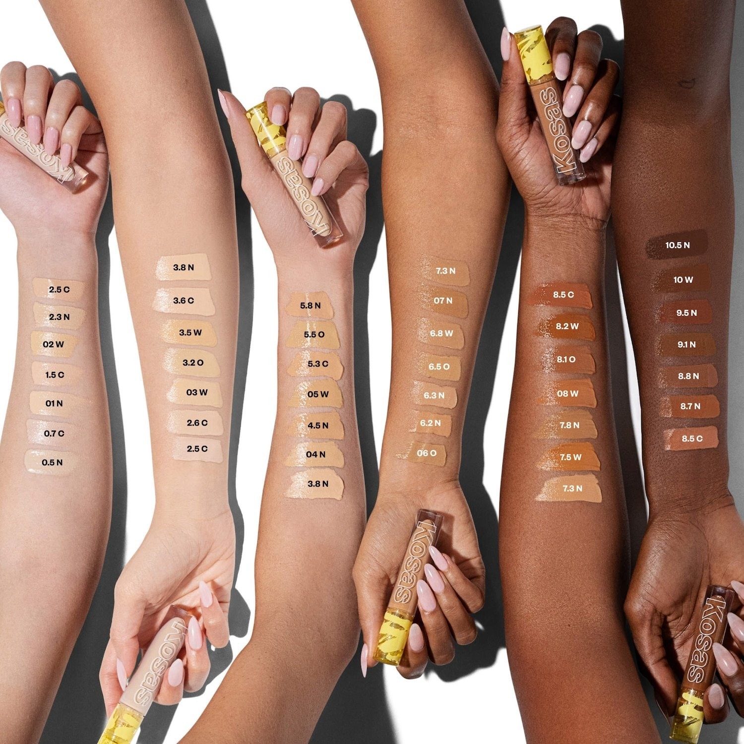 Kosas Authentic Revealer Super Creamy + Brightening Concealer 0.18 oz 38 Colors