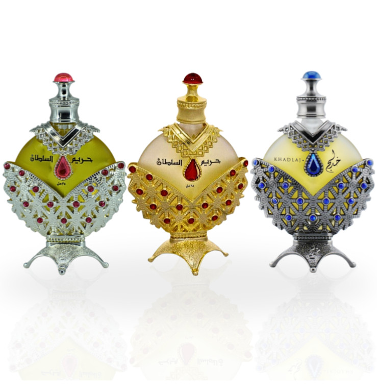 Hareem Al Sultan Bundle 35ml Each, Perfume Oil by Khadlaj, Arabian Perfume Oil