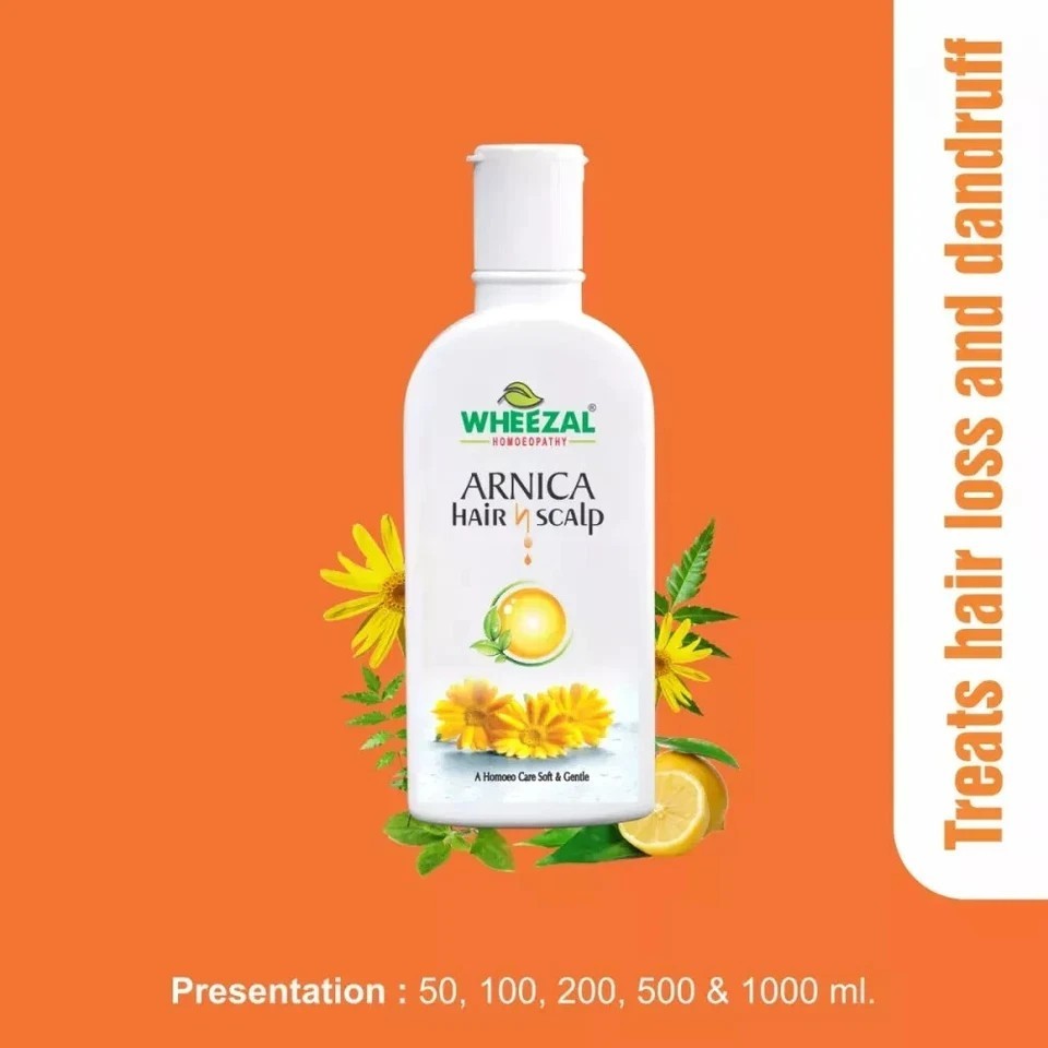 Wheezal Arnica Hair and Scalp Shampoo (50ml)