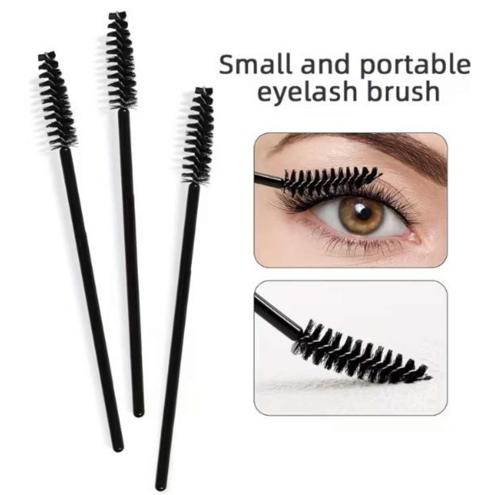 6 in 1 Eyelash Curler Set Kit Eyebrow Brush Makeup Tools Tweezers Silicone Pads