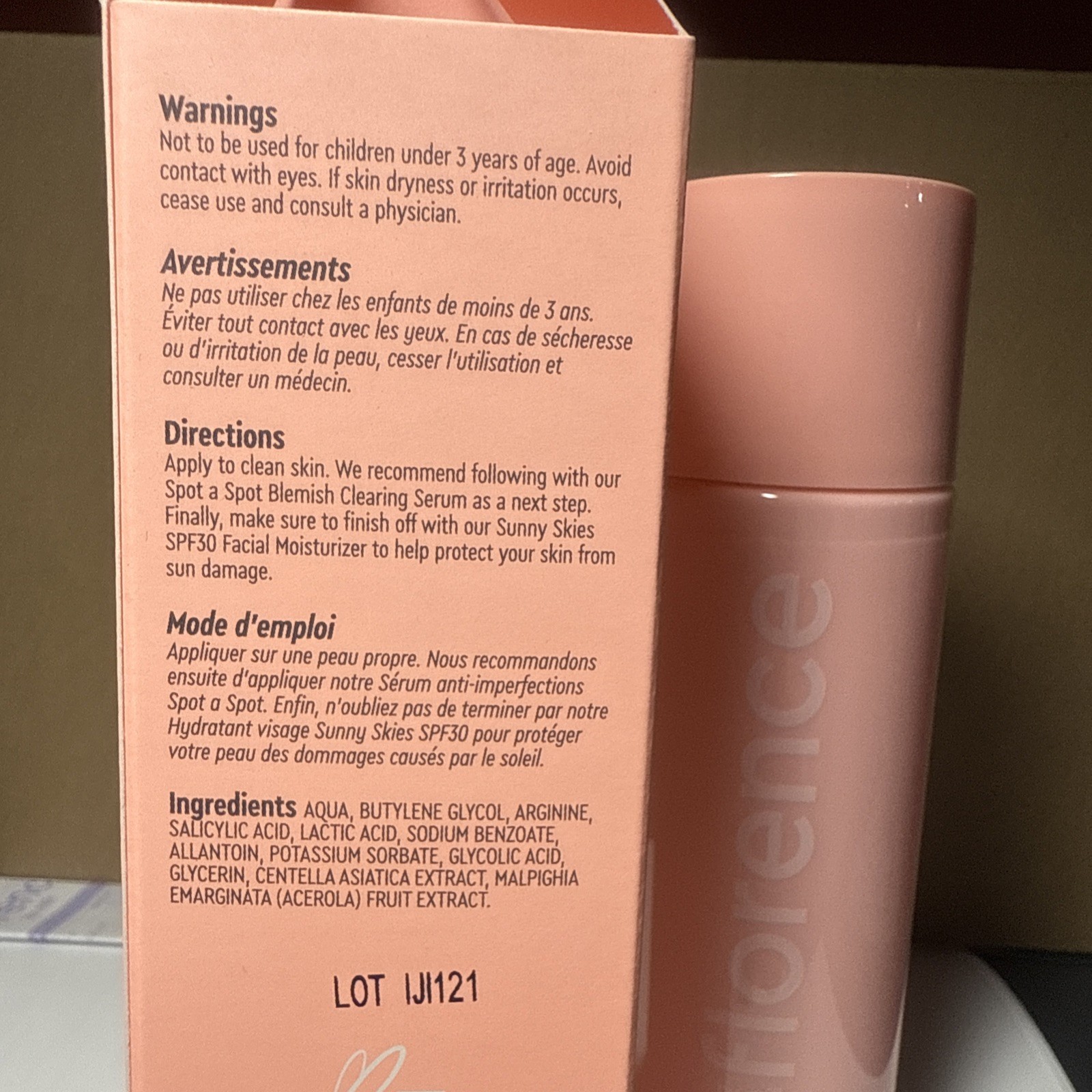 Florence by Mills Spot A Spot Exfoliating Blemish Solution, 5 fl oz / 150 ml NIB