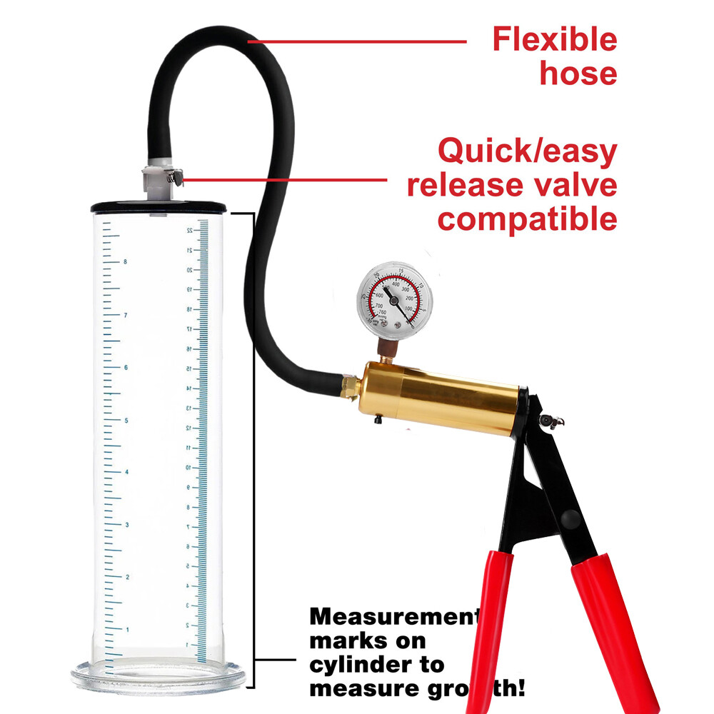 Penis Pump Power Vacuum Adult Men Big Dick Stretcher Male Enlarger Enhancement