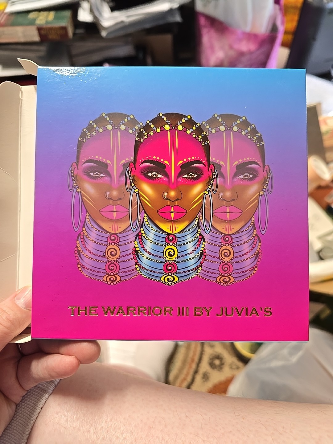 Juvia’s Place The Warrior III Eyeshadow Palette NIB 1.14 Oz JP191004 Authentic