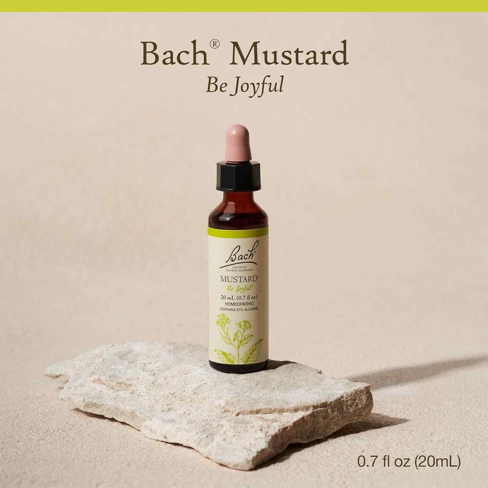 Bach Original Flower Remedies Mustard Be Joyful 0.7 fl oz 20mL