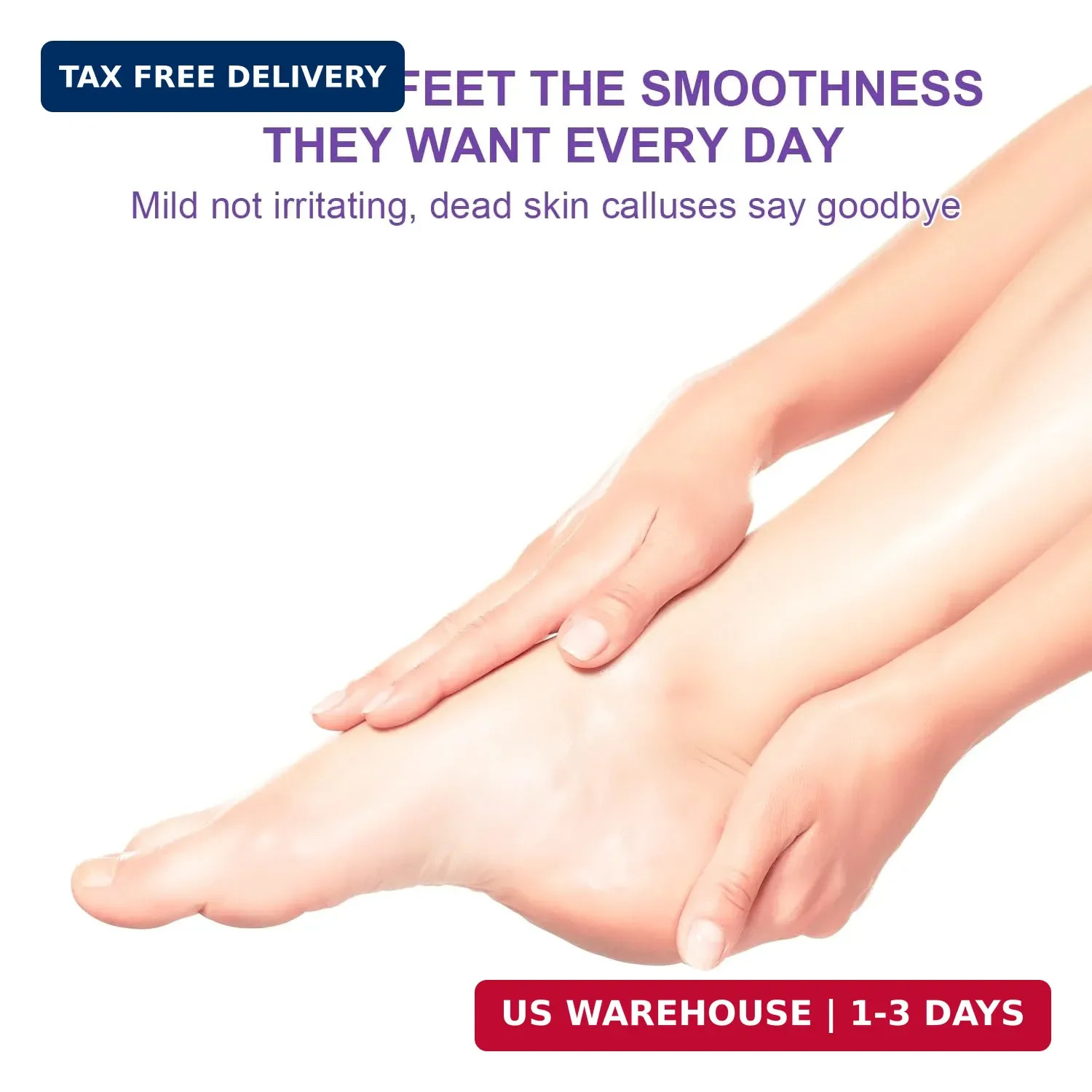Share Foot Peeling Mask – 5 Pack Exfoliating Foot Peel Mask for Dry Cracked Feet
