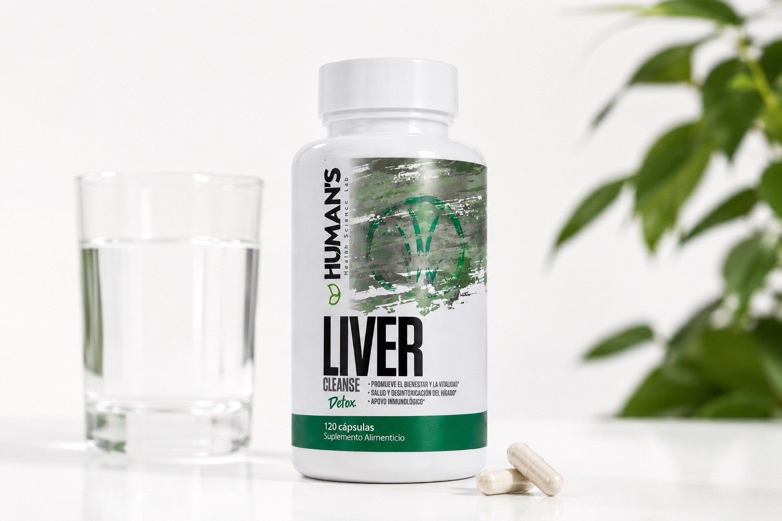 liver cleanse detox Con 60 Cps Humans Health Usa