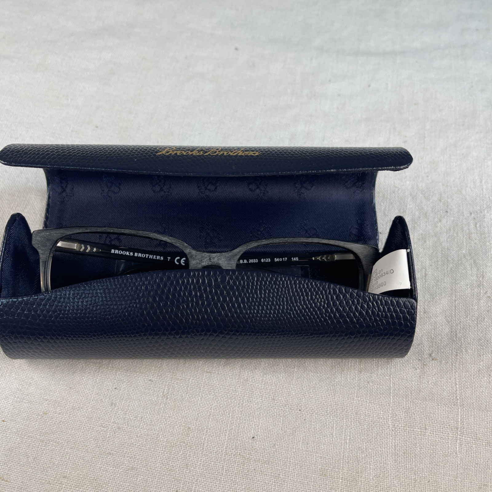Brooks Brothers B.B. 2033 6123 Eyeglasses Optical Frame 54-17-145 W/case