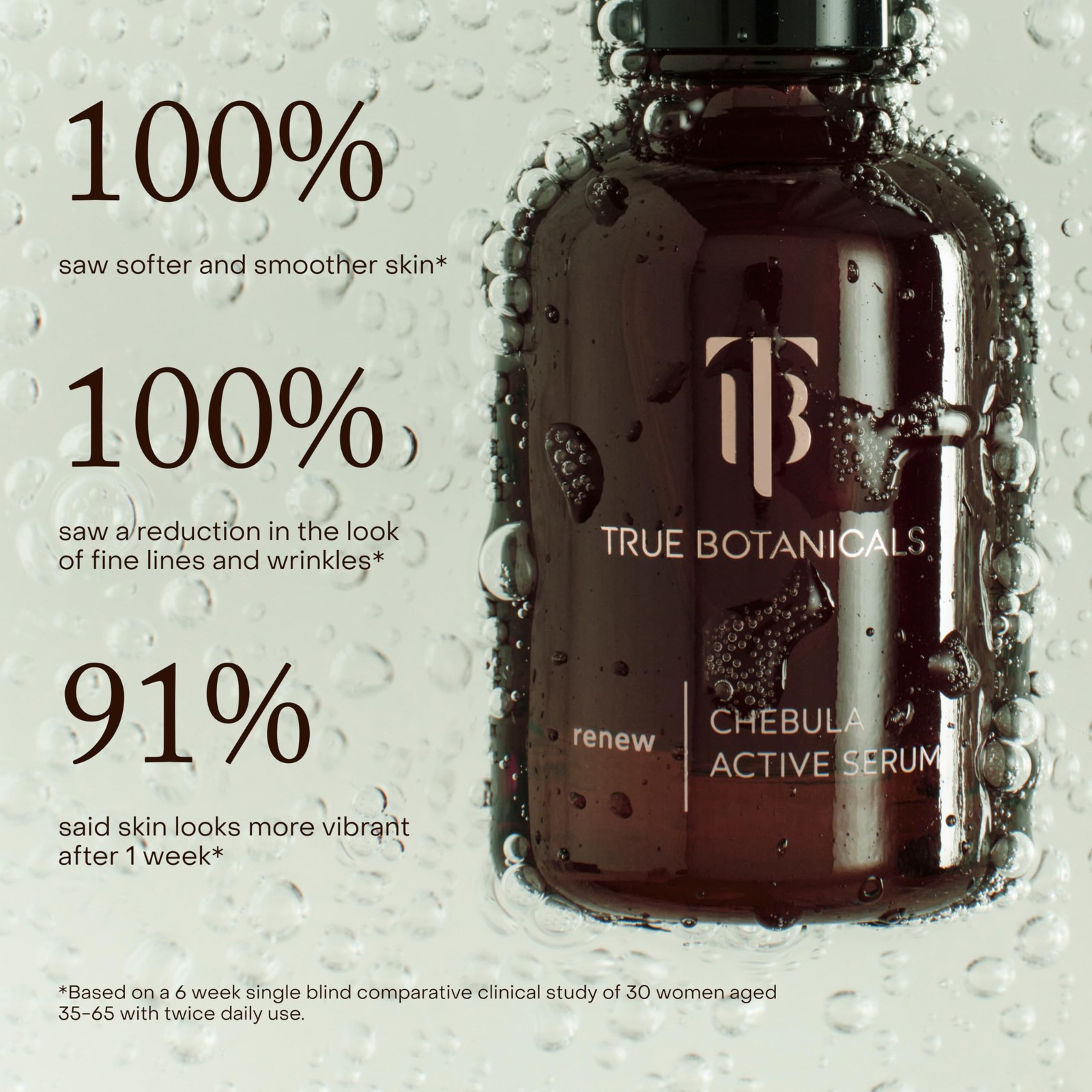 True Botanicals Chebula Active Serum | Anti-Aging 1 Count (Pack of 1), yellow