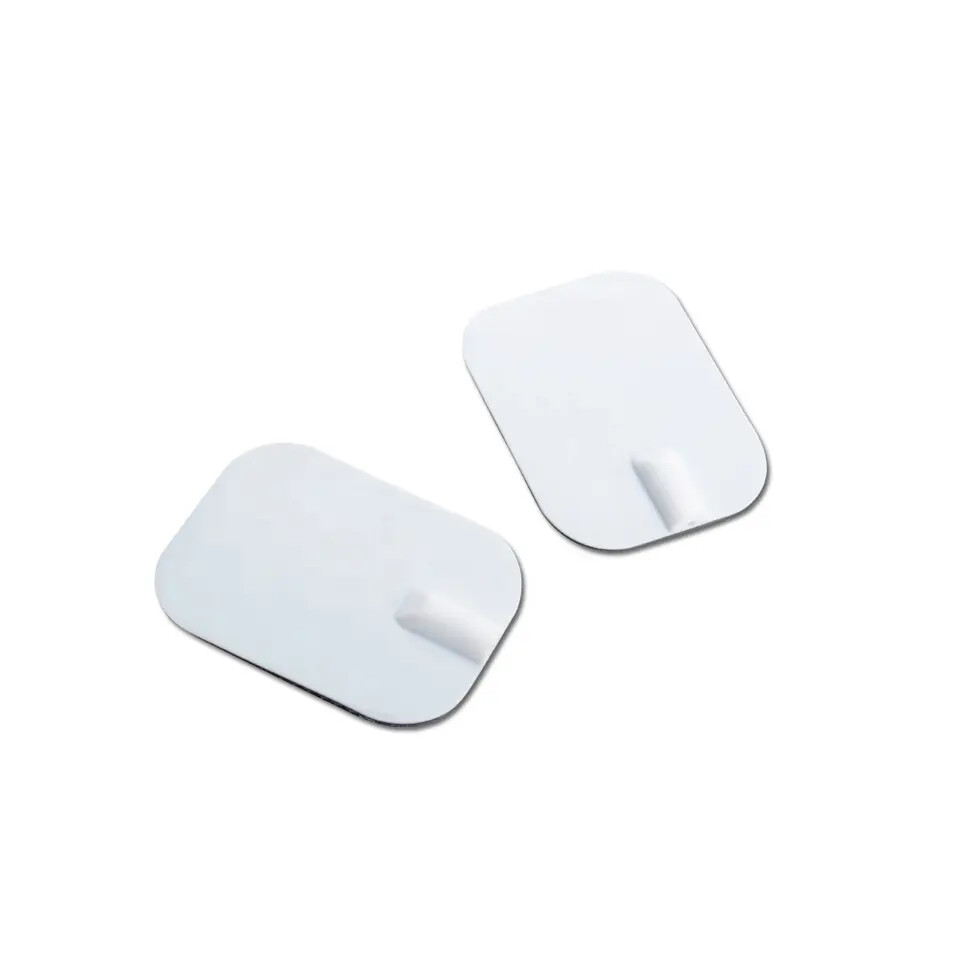 Replace 6×4cm/9×6cm Electrode Pads Silicone Rubber 2mm Connection Massage Pads