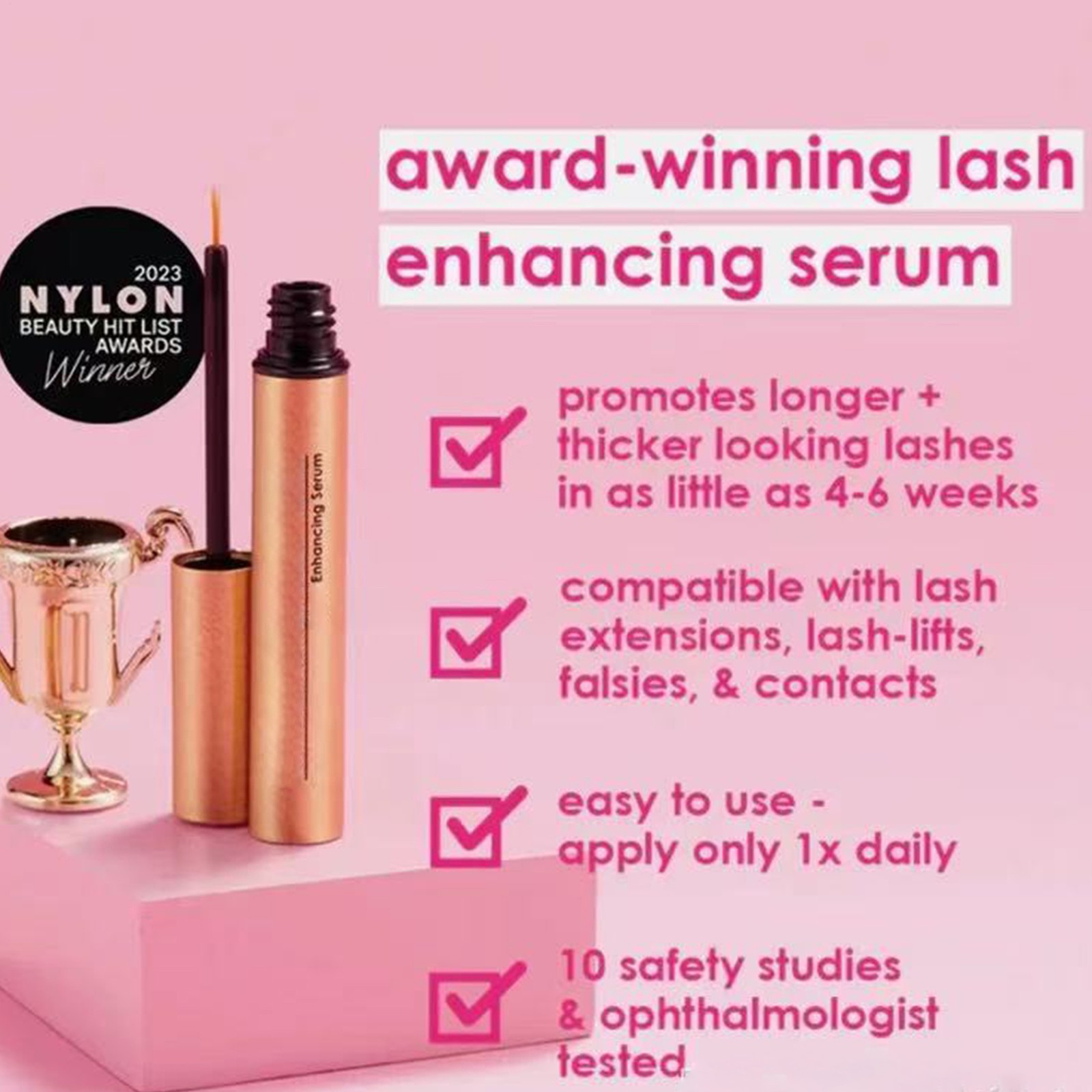 Grande BROW EYEBROW Exp 2027 Enhancing Serum 0.1 oz / 3 ml
