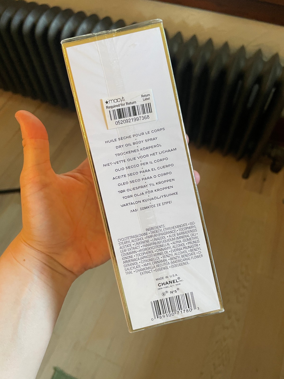 CHANEL No5 Satin Body Spray unopened with box (discontinued, rare)
