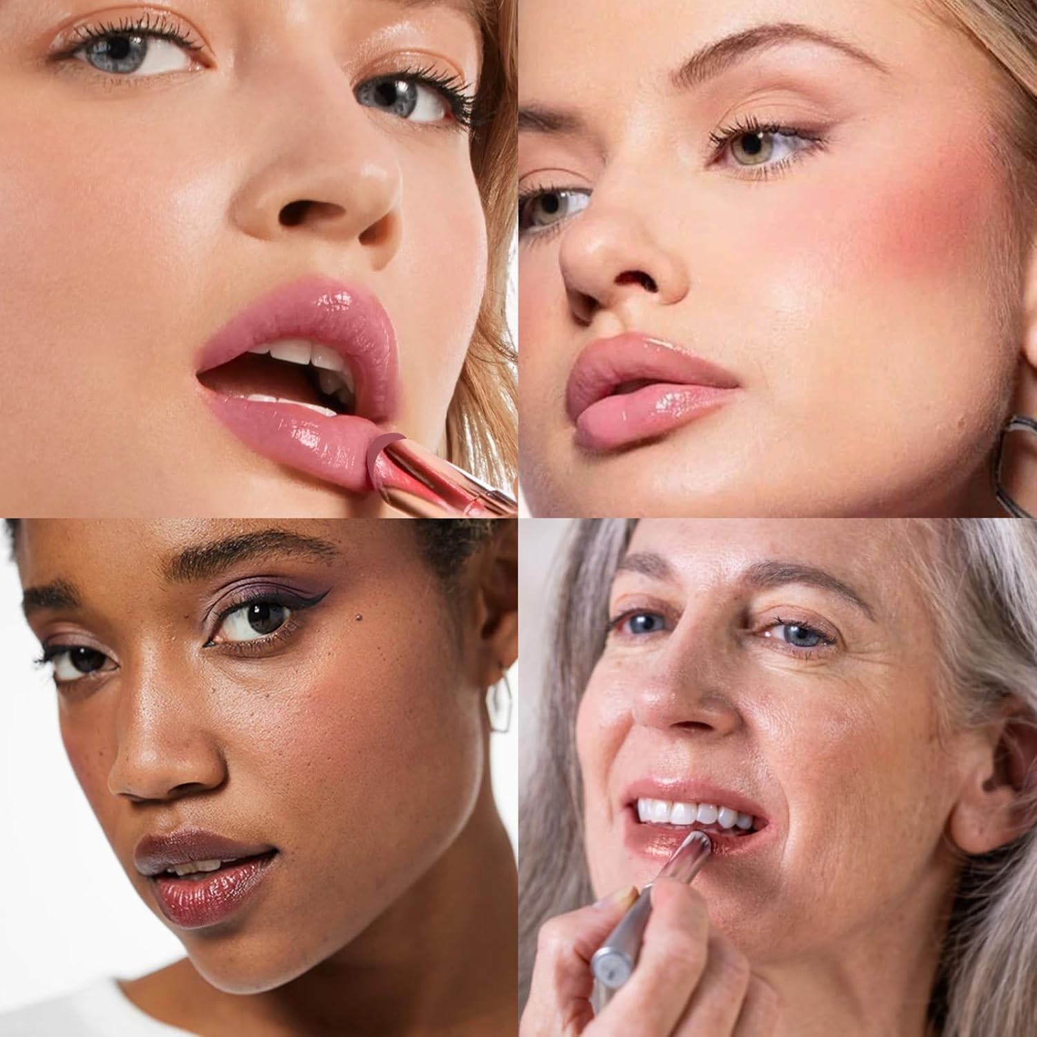 Honey Noir – Black Honey Lipstick for Women, Natural Glossy Pink Lips Balm, Nour