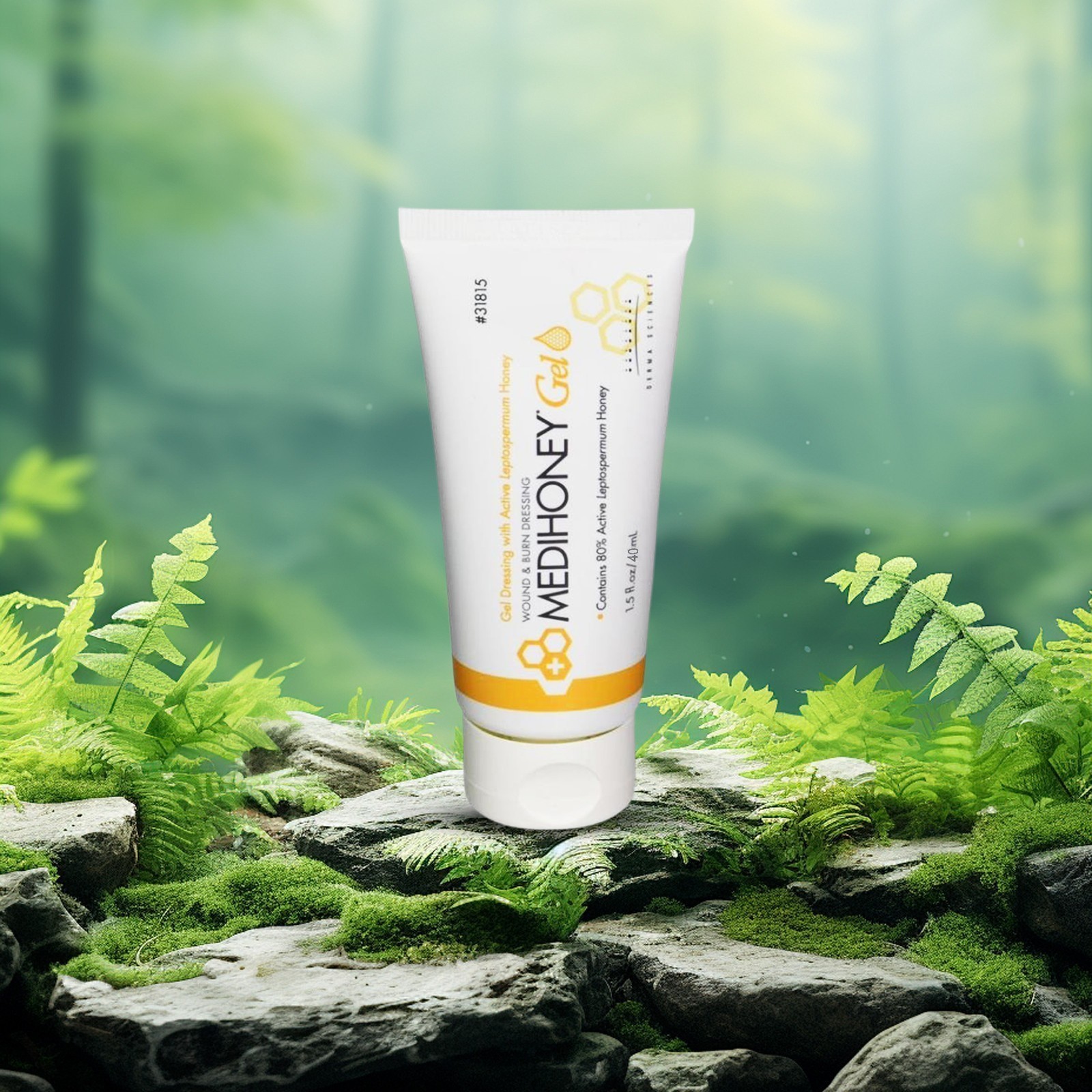 1-3Pack-Medihoney Gel Wound and Burn Dressing from Derma Sciences 1.5 oz New