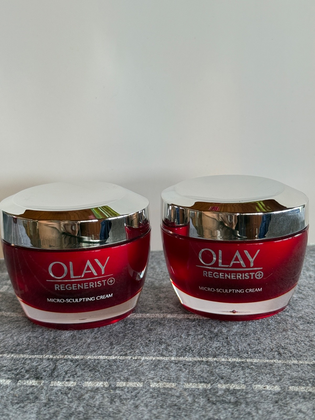 2 Pack New Olay Regenerist Micro-Sculpting Cream Anti Aging Moisturizer 1.7oz