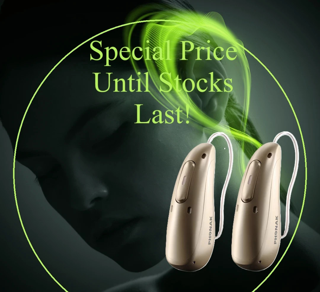 Phonak Audéo Infinio Sphere I90 Ultra Hearing Aid Pair – NEW PAIR – All Colors