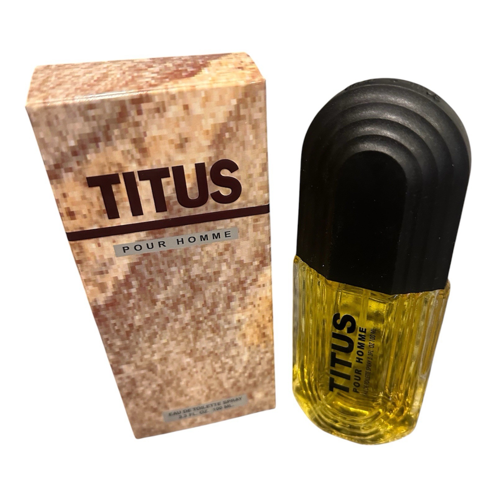 TITUS Pour Homme Eau de Toilette Spray, Regular Size 3.3 fl oz