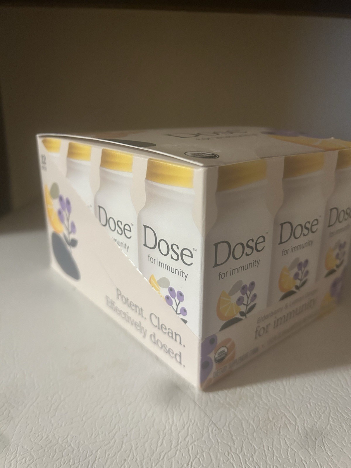 Dose for Immunity Shot Pack of 12 | Daily Immune Support 12-2 FL OZ NEW SHIPPING
