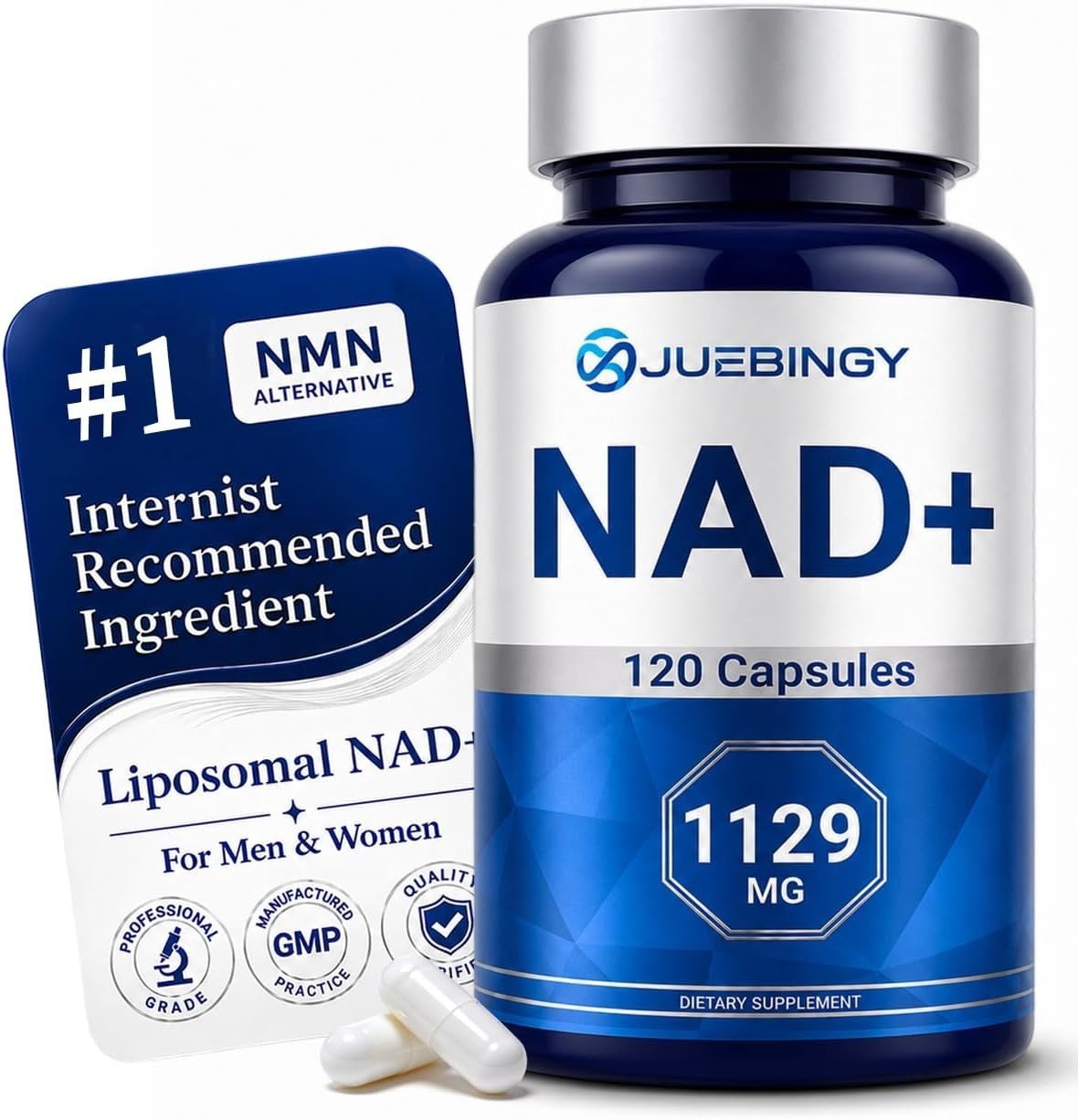Boostiva NAD+ Supplements for Men with NAD Energy Boost 60capsules