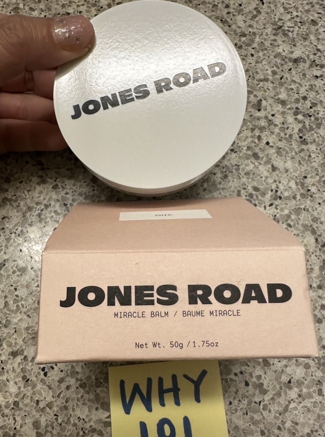 Jones Road Bobbi Brown Miracle Balm CHIC 1.75oz/50g FULL SZ NEW BOXED $38