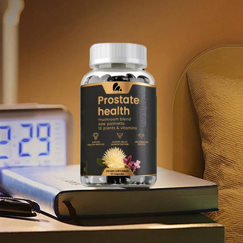 Prostate Health Capsules Support for Men’s Wellness 60pcs Organic Body Care NEW