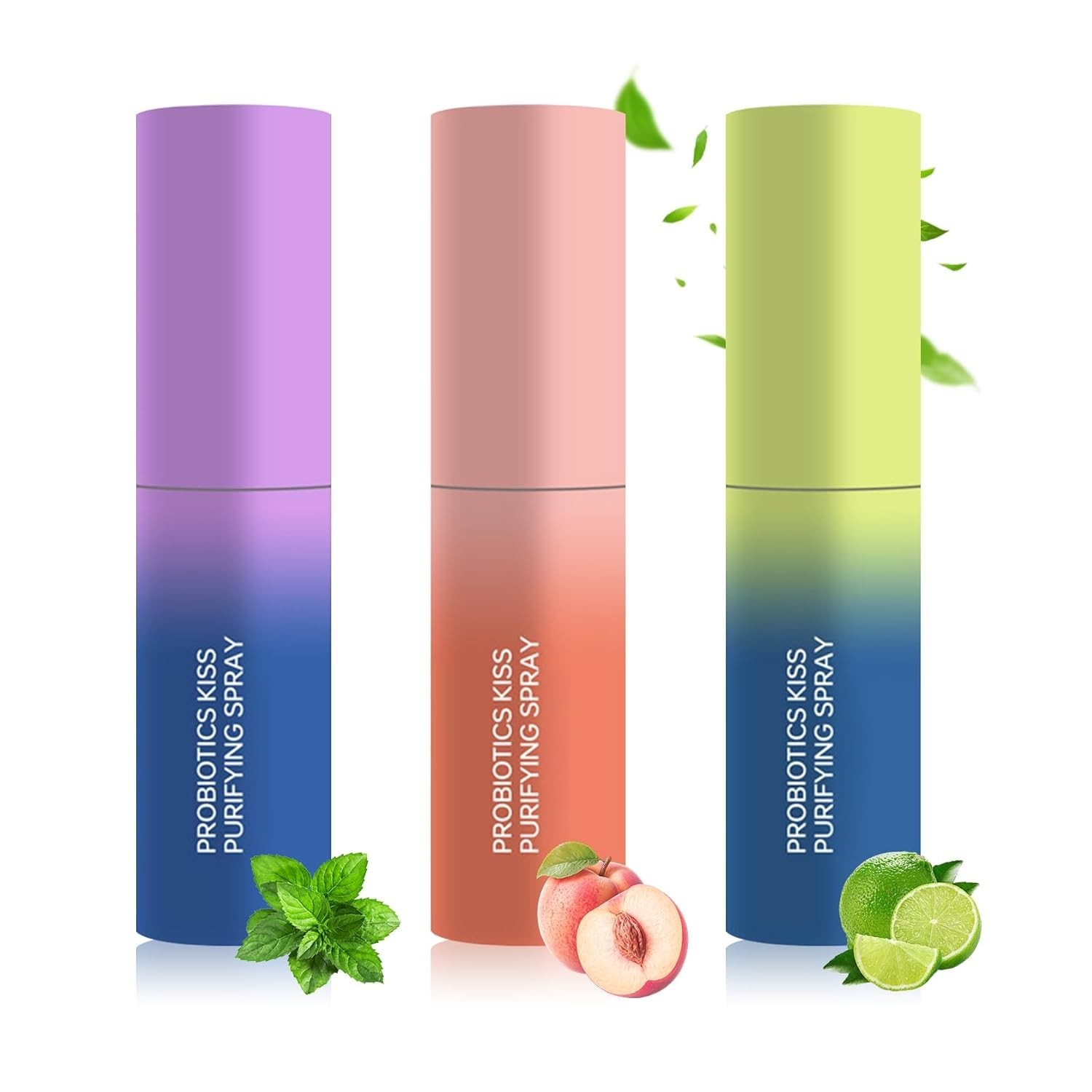 3PCS Probiotic Oral Spray,Mouth Spray Fresh Breath Freshener for Bad Breath