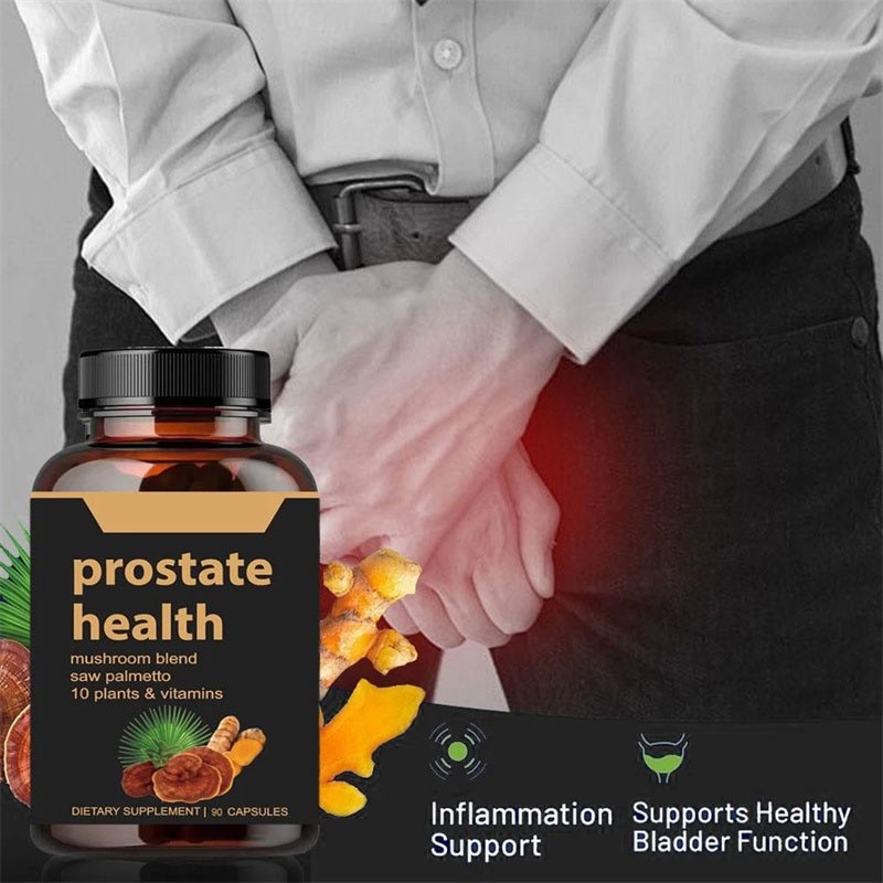 90pcs Natural Body Care Prostate Health Capsules Support for Men’s Wellness