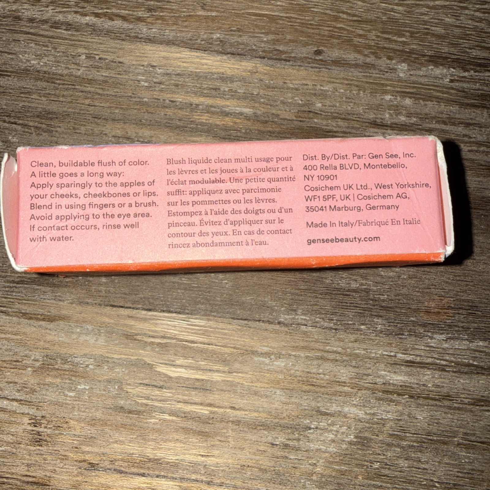 Gen See Clean Sheen Plum 03 .27oz Sealed New In Box