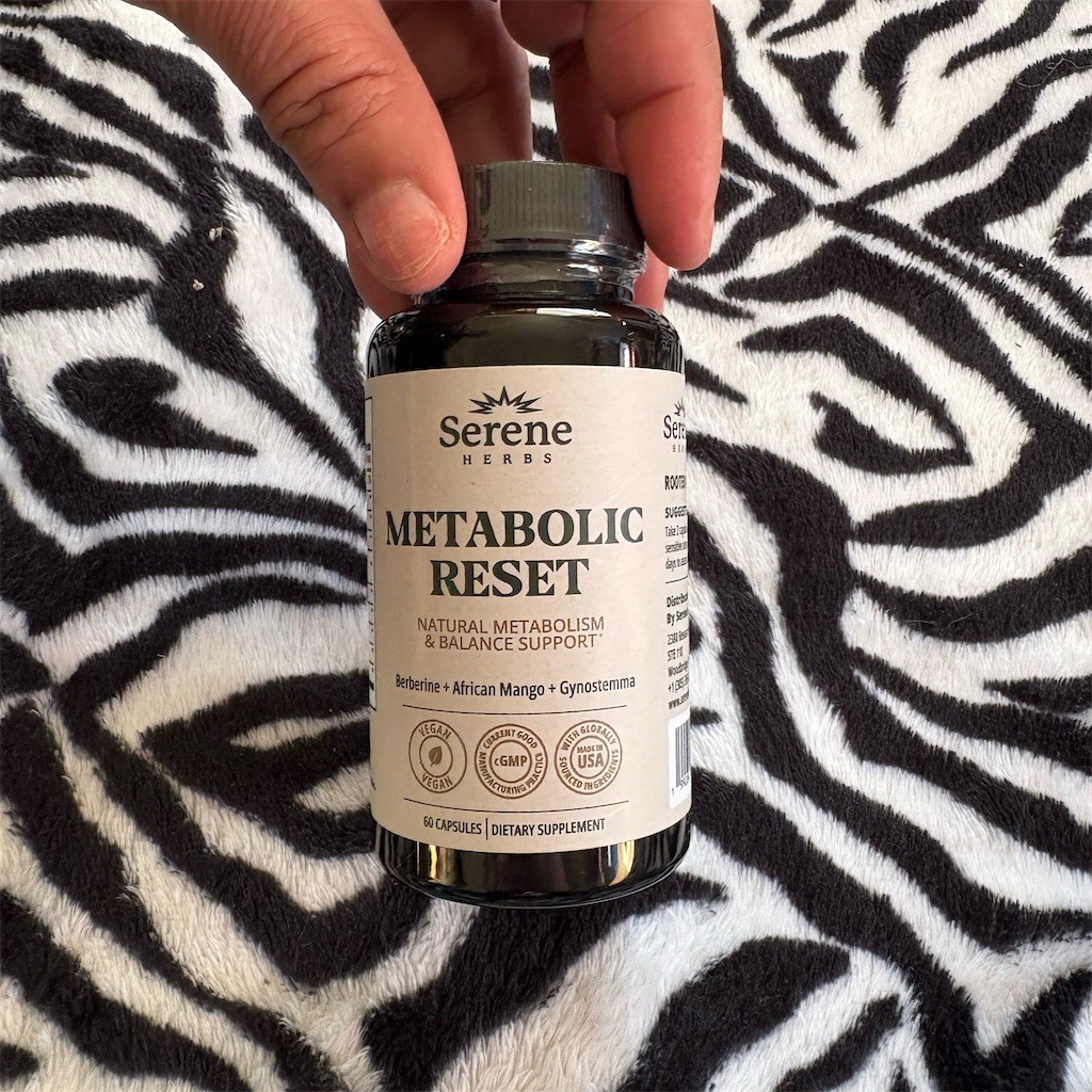 Serene Herbs Metabolic Reset Metabolism & Balance Support 60 Capsules