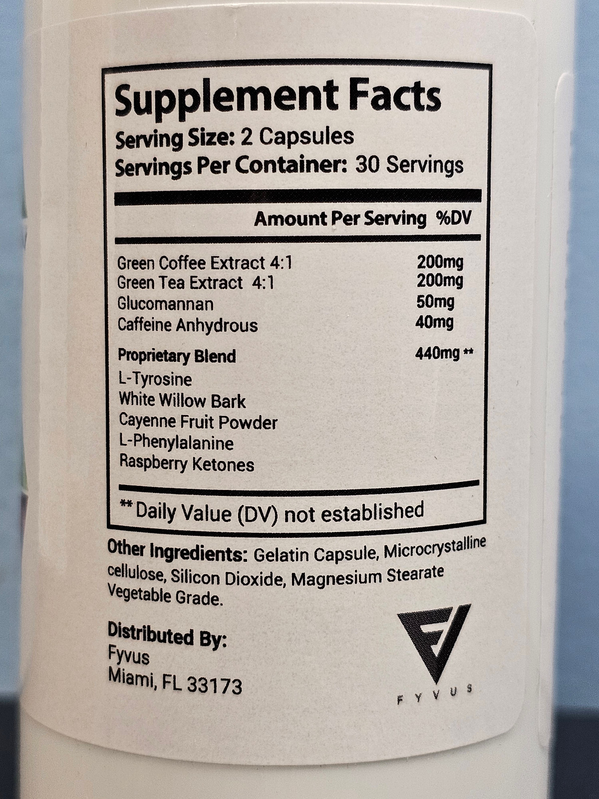 FYVUS Ikaria Lean Belly Advanced Amino Complex 60 Capsules – New! Exp 8/2026