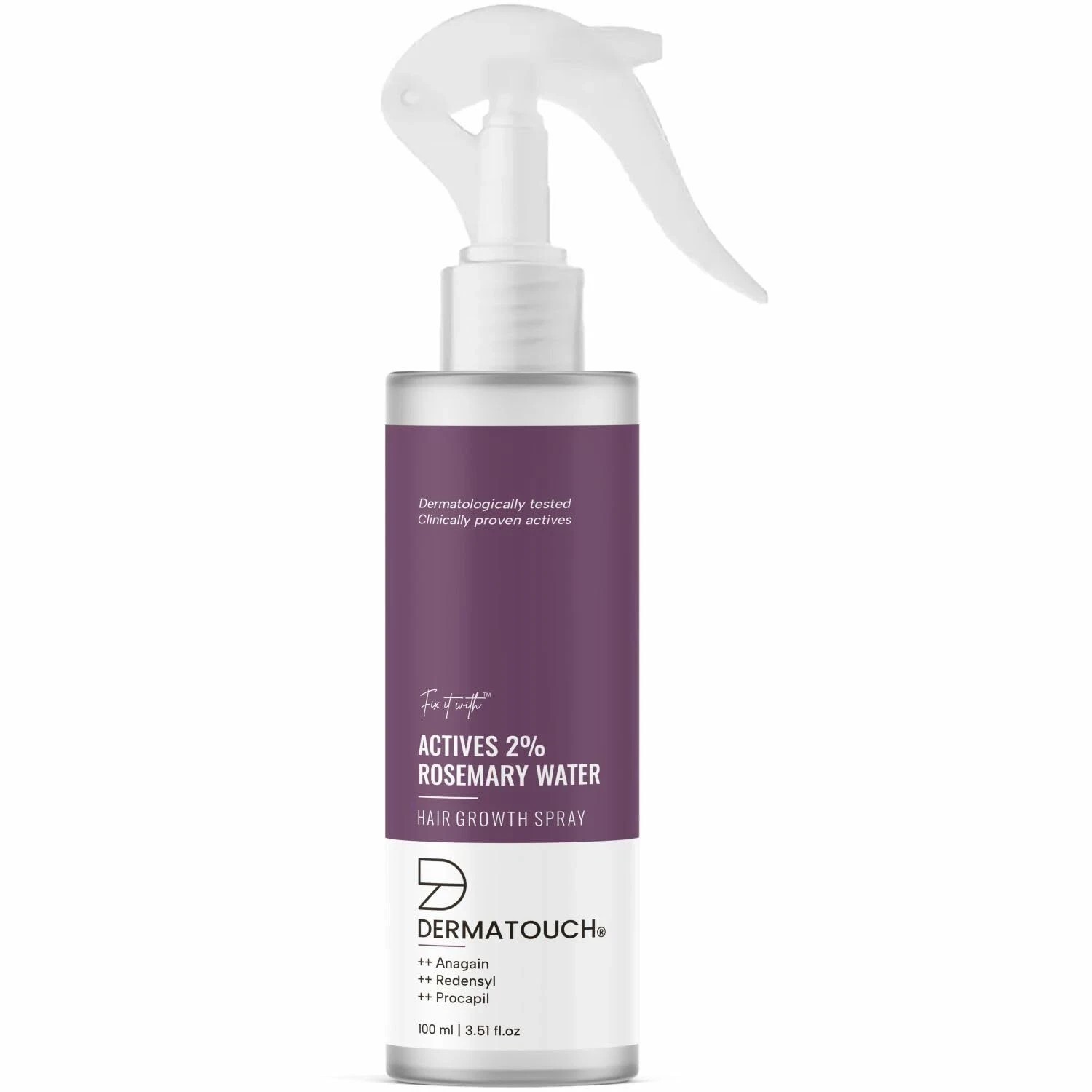 DERMATOUCH ROSEMARY WATER HAIR GROWTH SPRAY – 100ML
