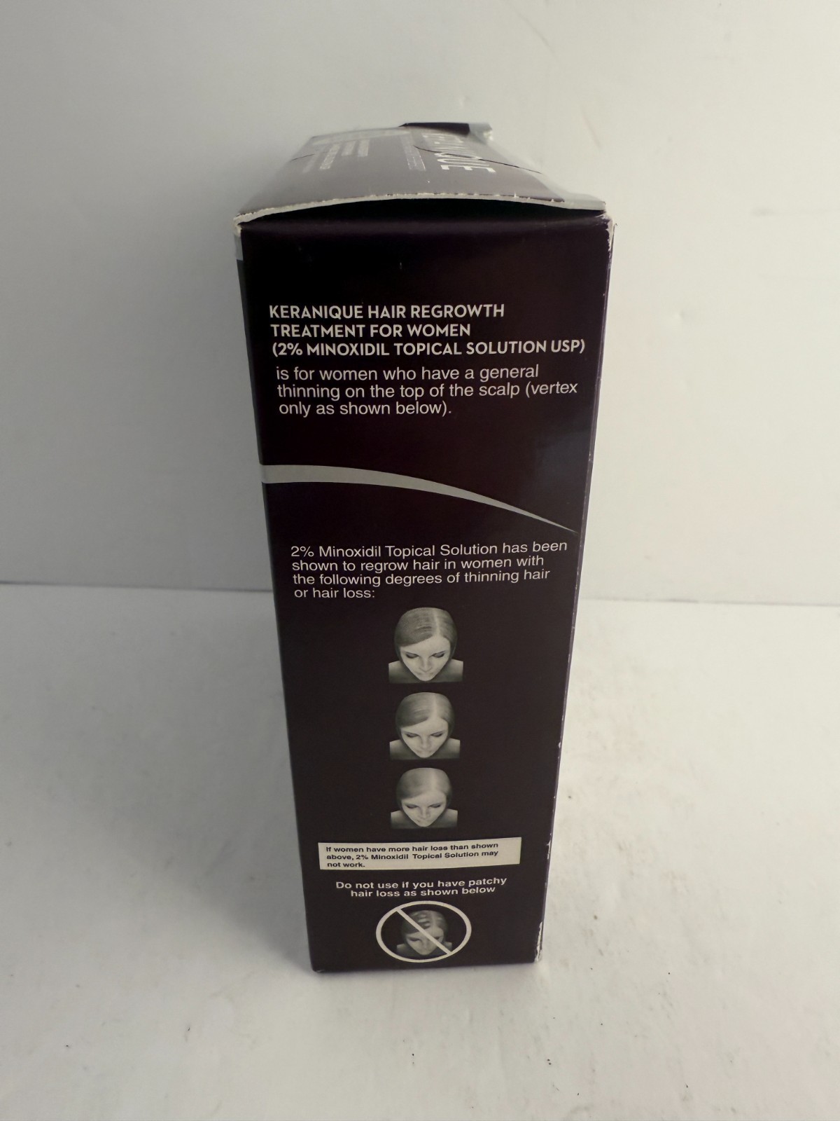 Keranique Women Hair Regrowth Treatment 2% Minoxidil – 3 Month Supply – 01/2025