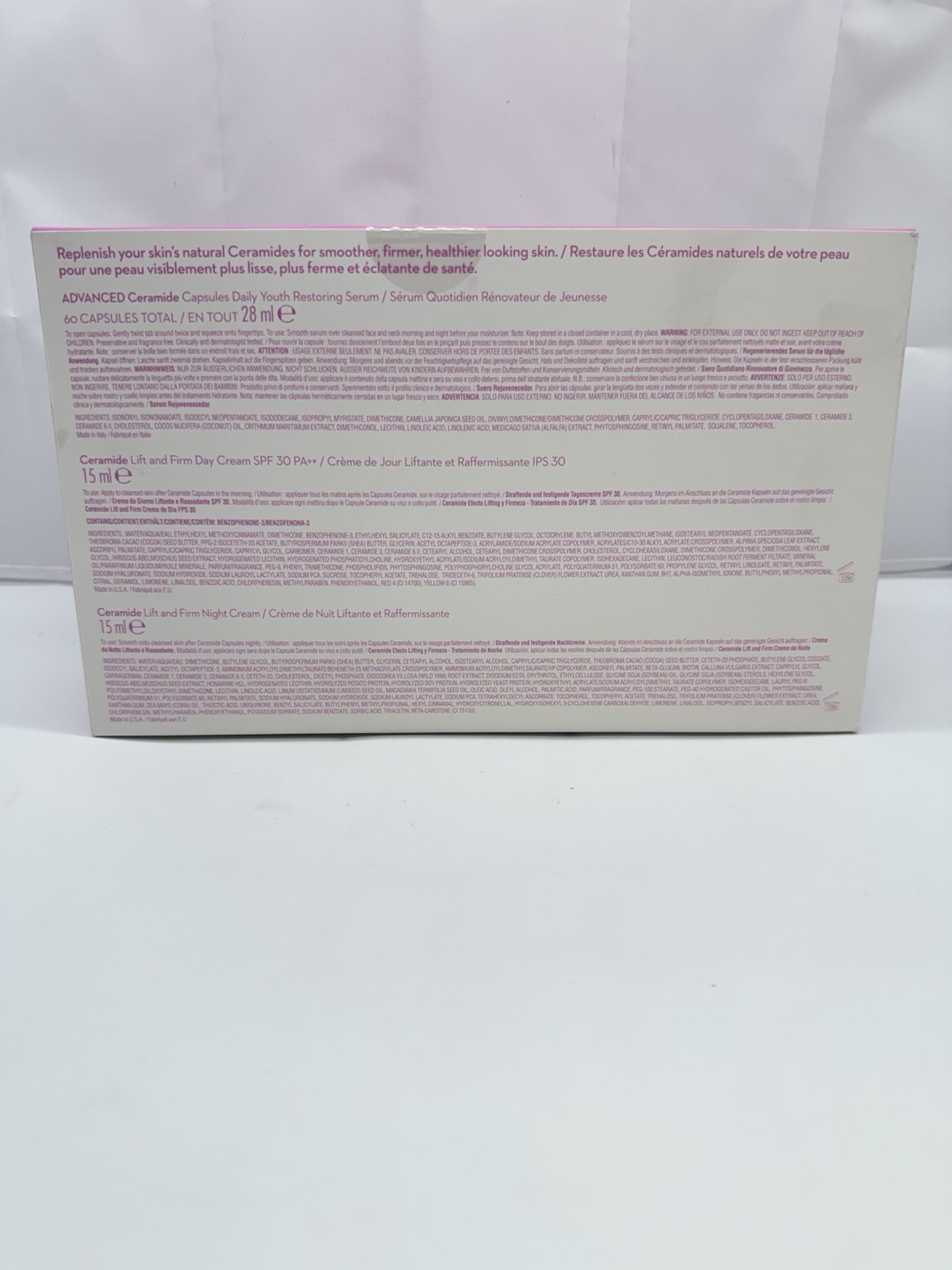 Elizabeth Arden Ceramide Lift & Firm Youth-Restoring Set (4 Pcs + 1 Bag)